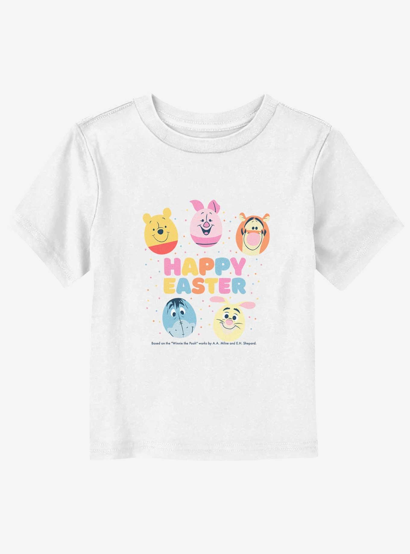 Disney Winnie The Pooh Happy Easter Egg Pals  Toddler T-Shirt, WHITE, hi-res