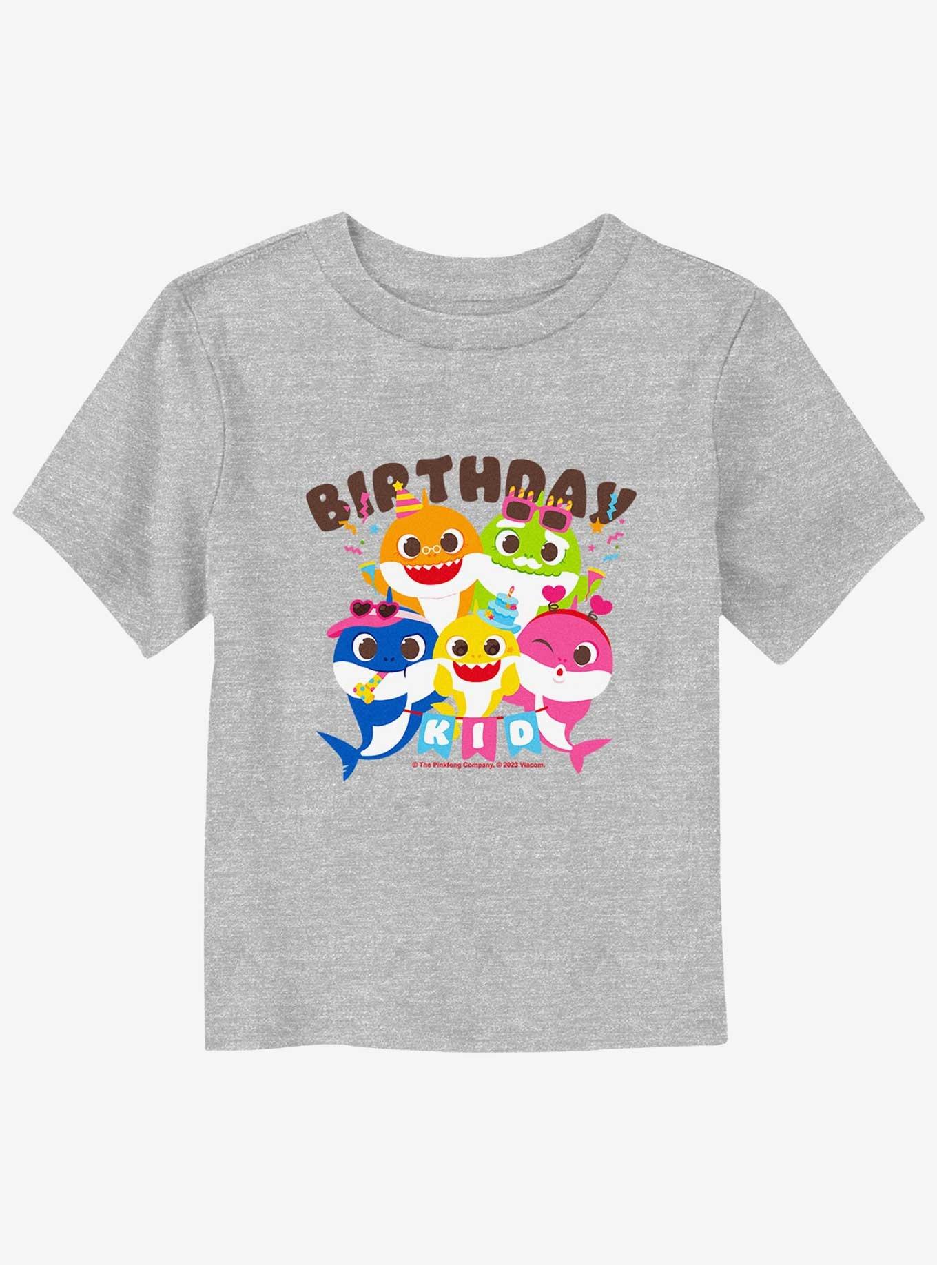 Baby Shark Birthday Kid Toddler T-Shirt, , hi-res