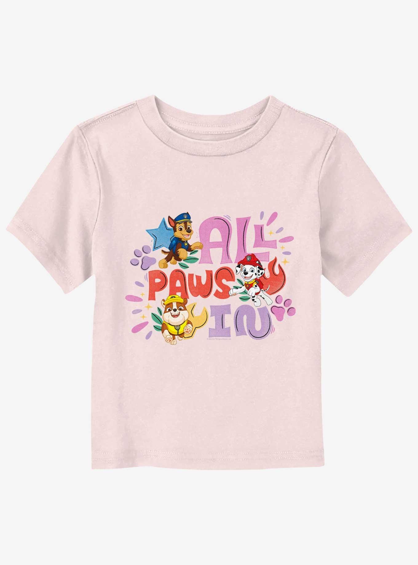 Paw Patrol All Paws In Toddler T-Shirt, LIGHT PINK, hi-res