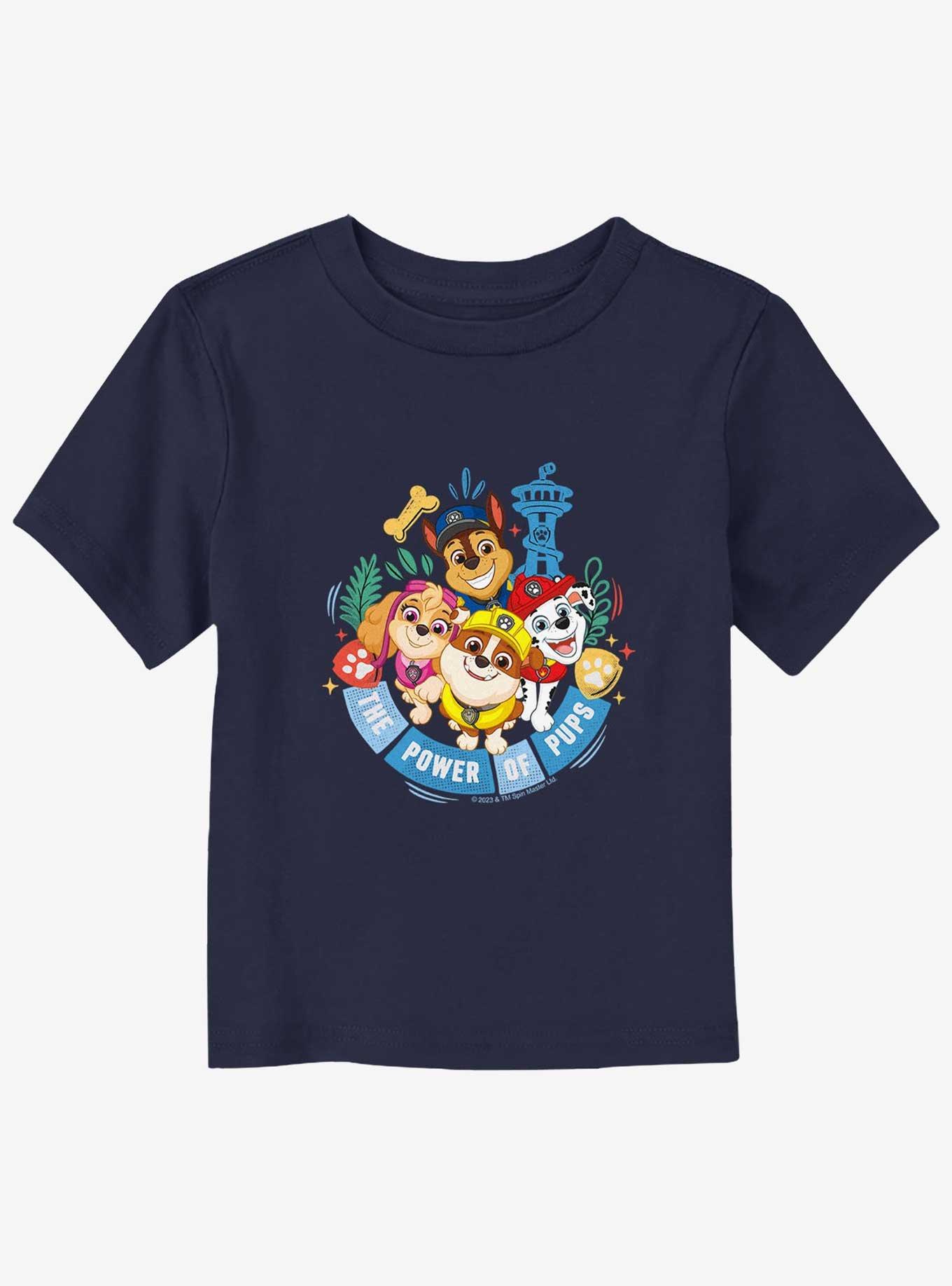 Paw Patrol Power Pups Toddler T-Shirt, NAVY, hi-res