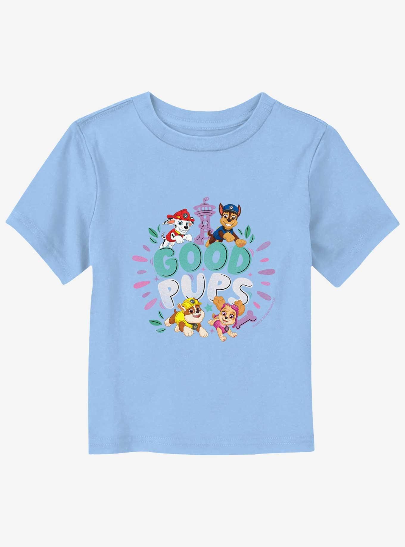 Paw Patrol Good Pups Toddler T-Shirt, LT BLUE, hi-res