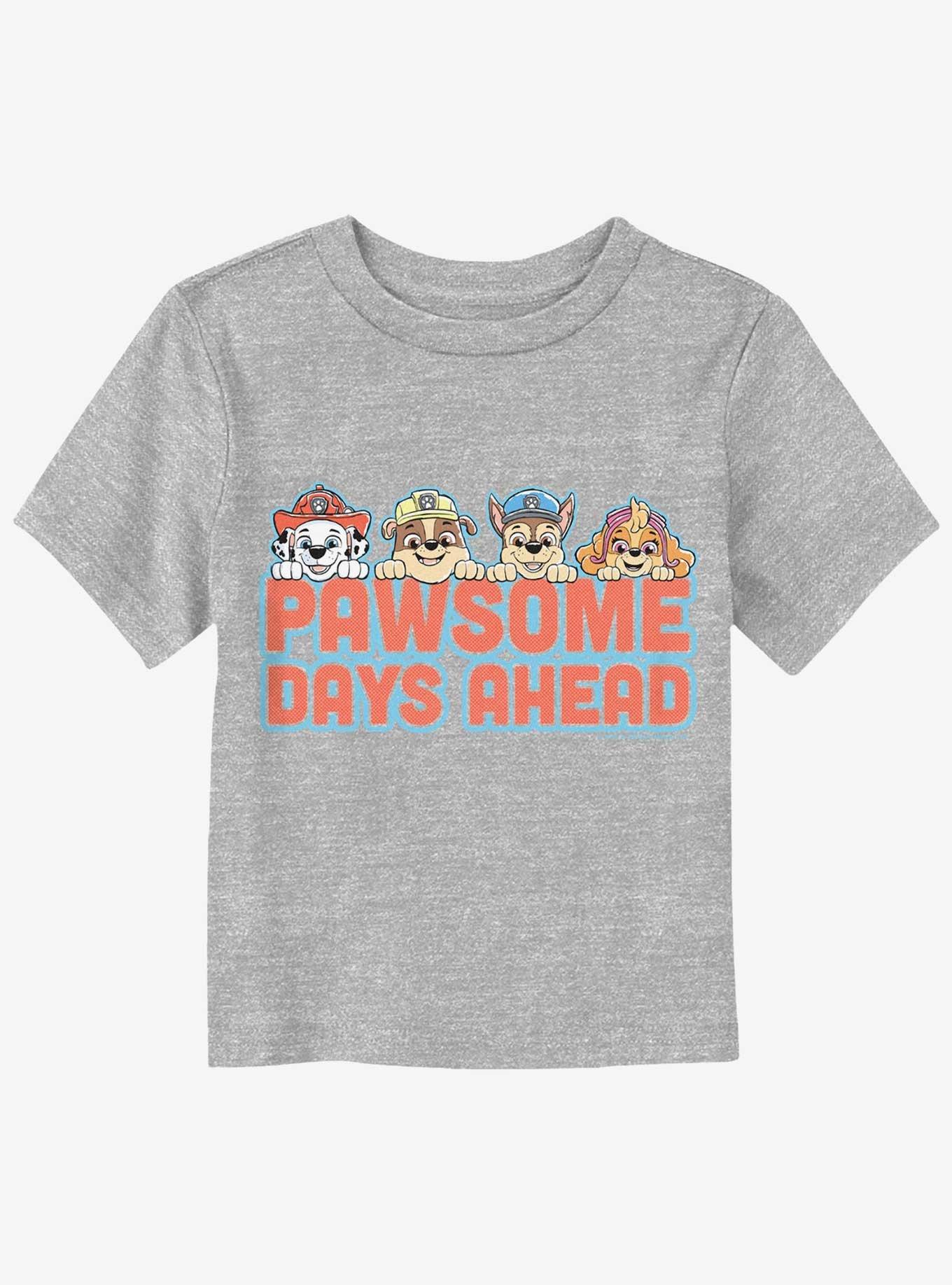 Paw Patrol Pawsome Days Toddler T-Shirt, ATH HTR, hi-res