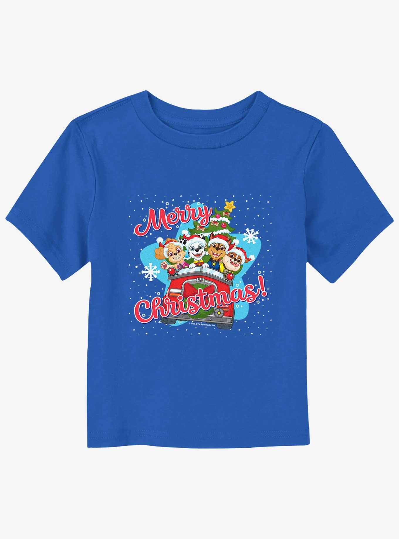 Paw Patrol Merry Christmas Group Toddler T-Shirt