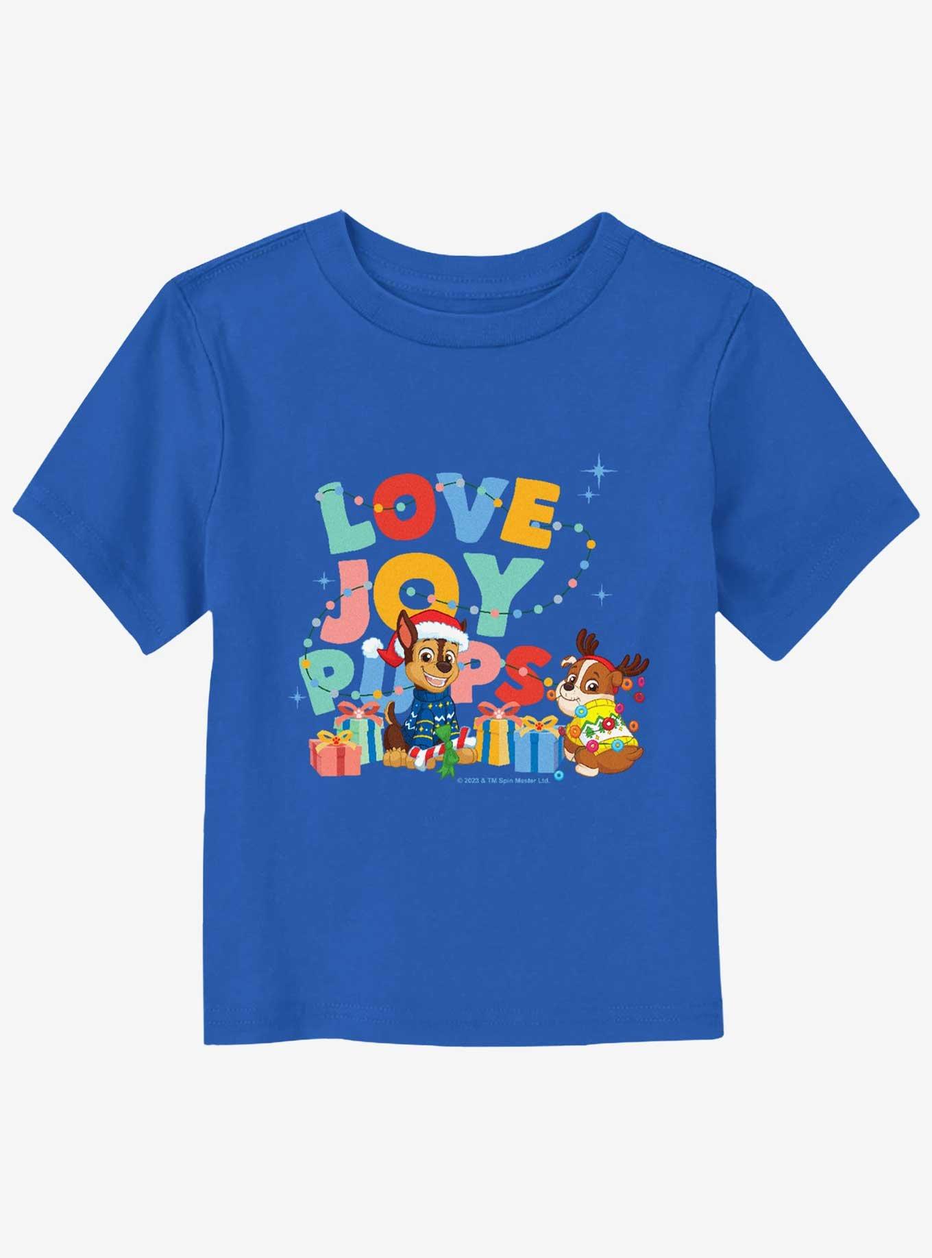 Paw Patrol Love Joy Pups Toddler T-Shirt, ROYAL, hi-res