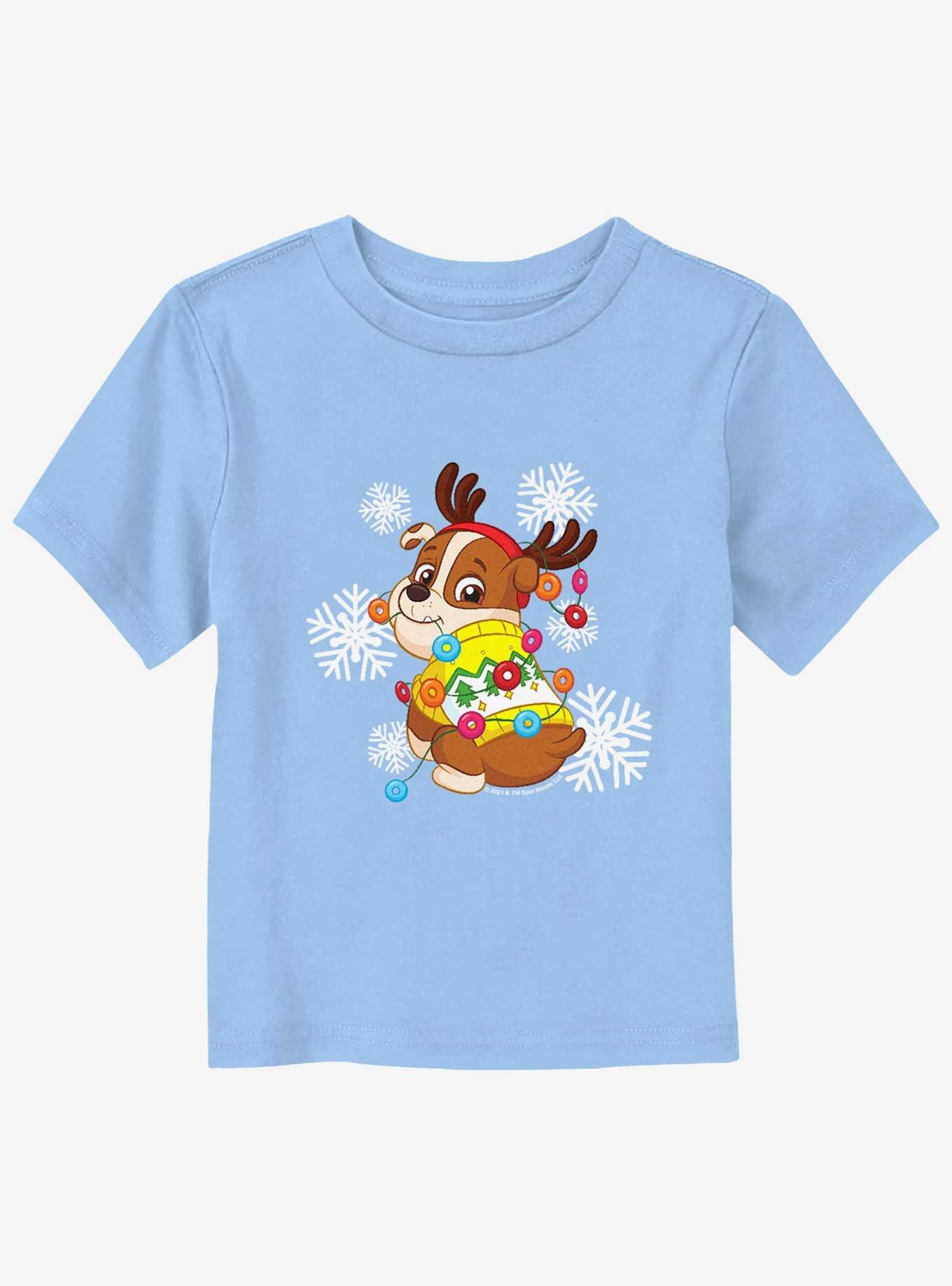 Paw Patrol Rubble The Chrismas Pup Toddler T-Shirt, , hi-res