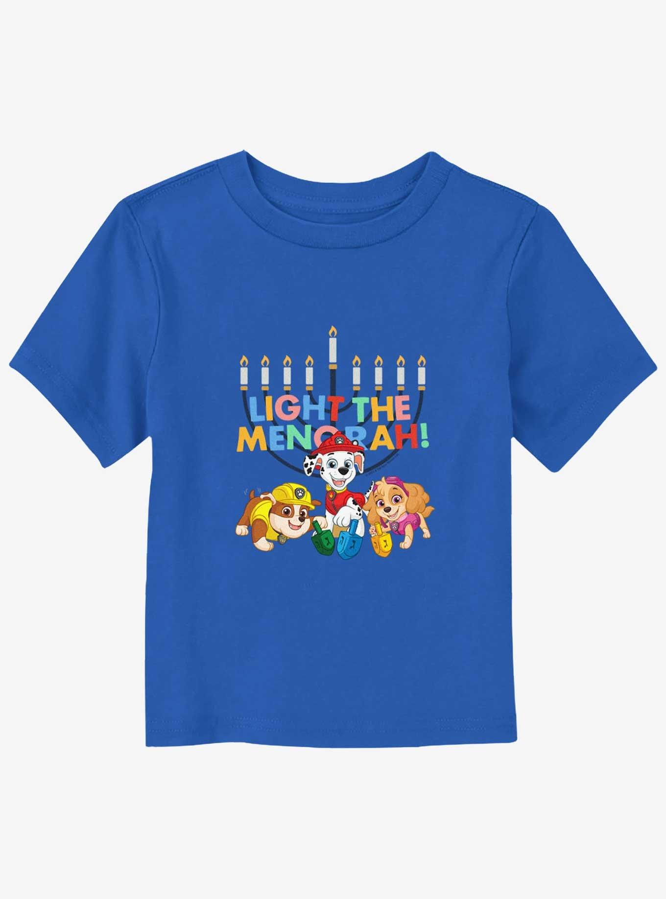 Paw Patrol Light The Menorah Toddler T-Shirt, , hi-res