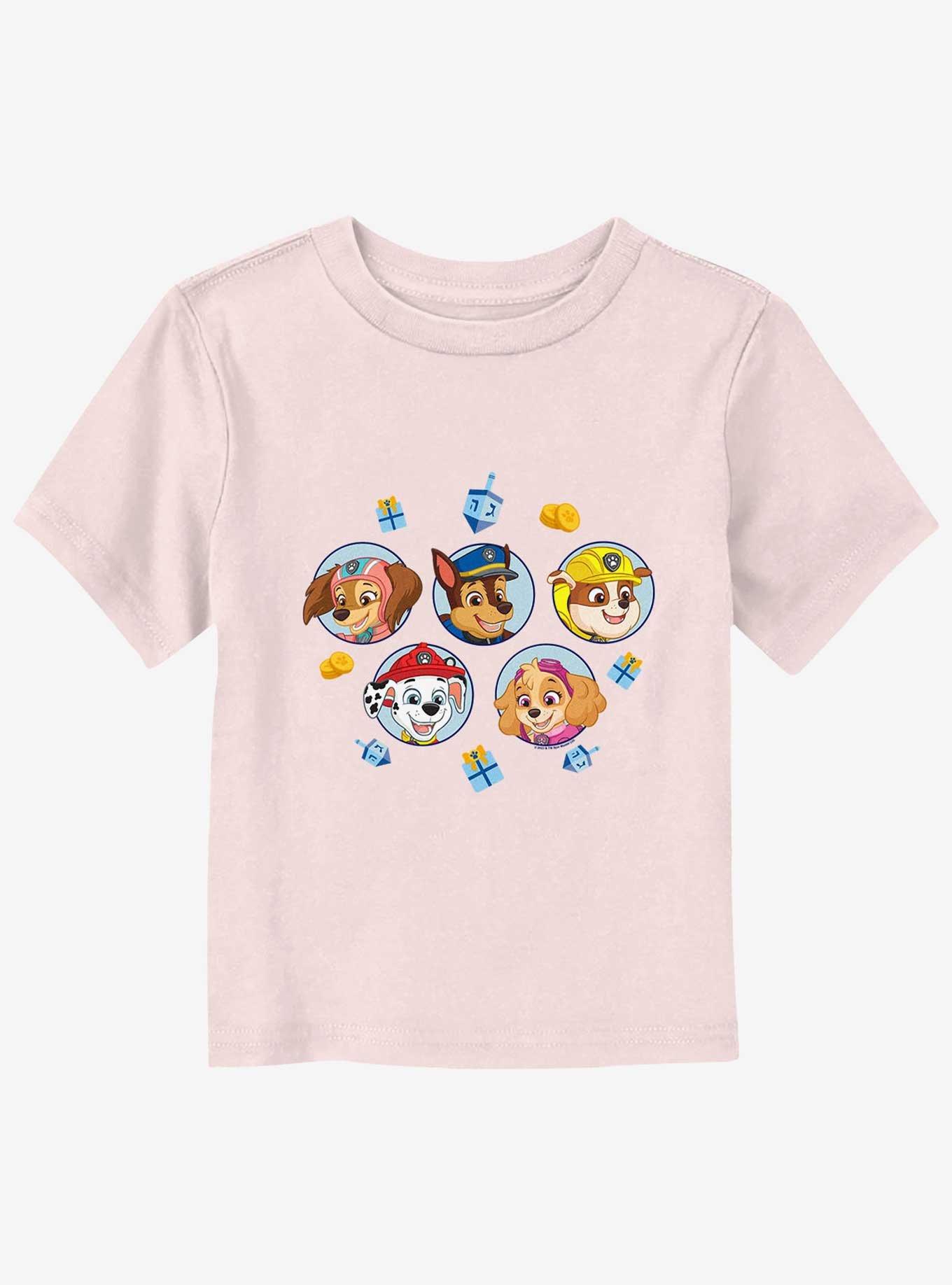 Paw Patrol 5Up Group Pawpatrol Toddler T-Shirt, LIGHT PINK, hi-res