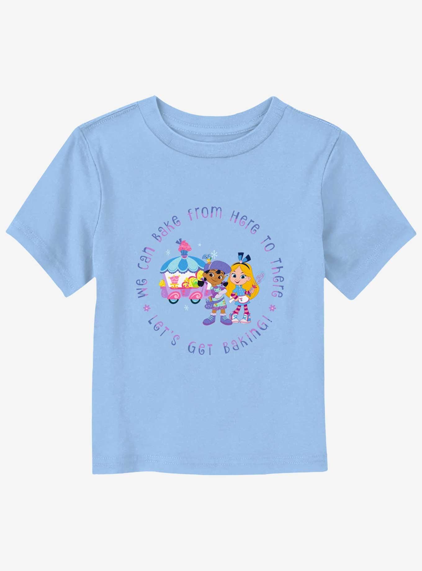 Disney Alice In Wonderland  Lets Get Baking Toddler T-Shirt, LT BLUE, hi-res