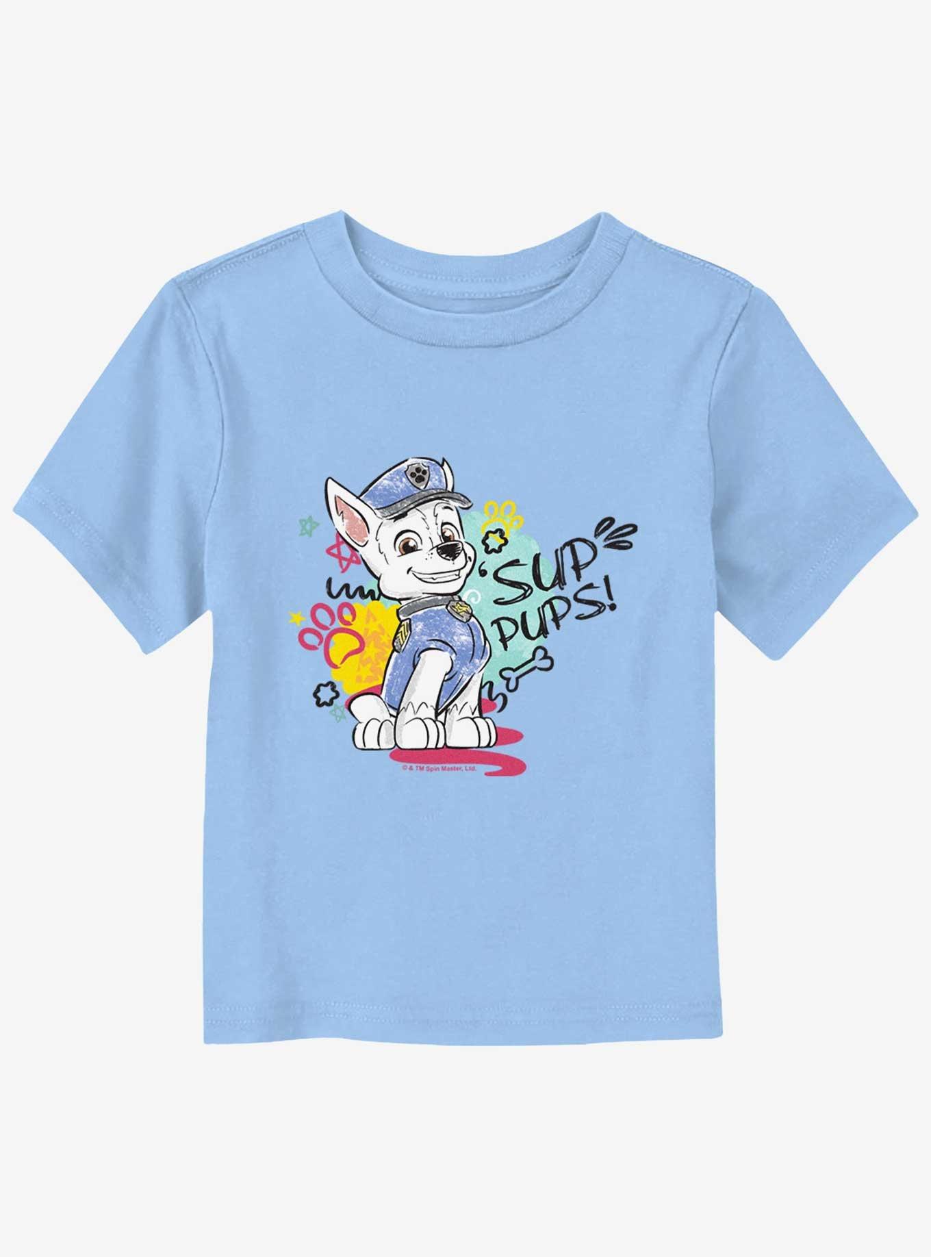 Paw Patrol Sup Pups Toddler T-Shirt, LT BLUE, hi-res