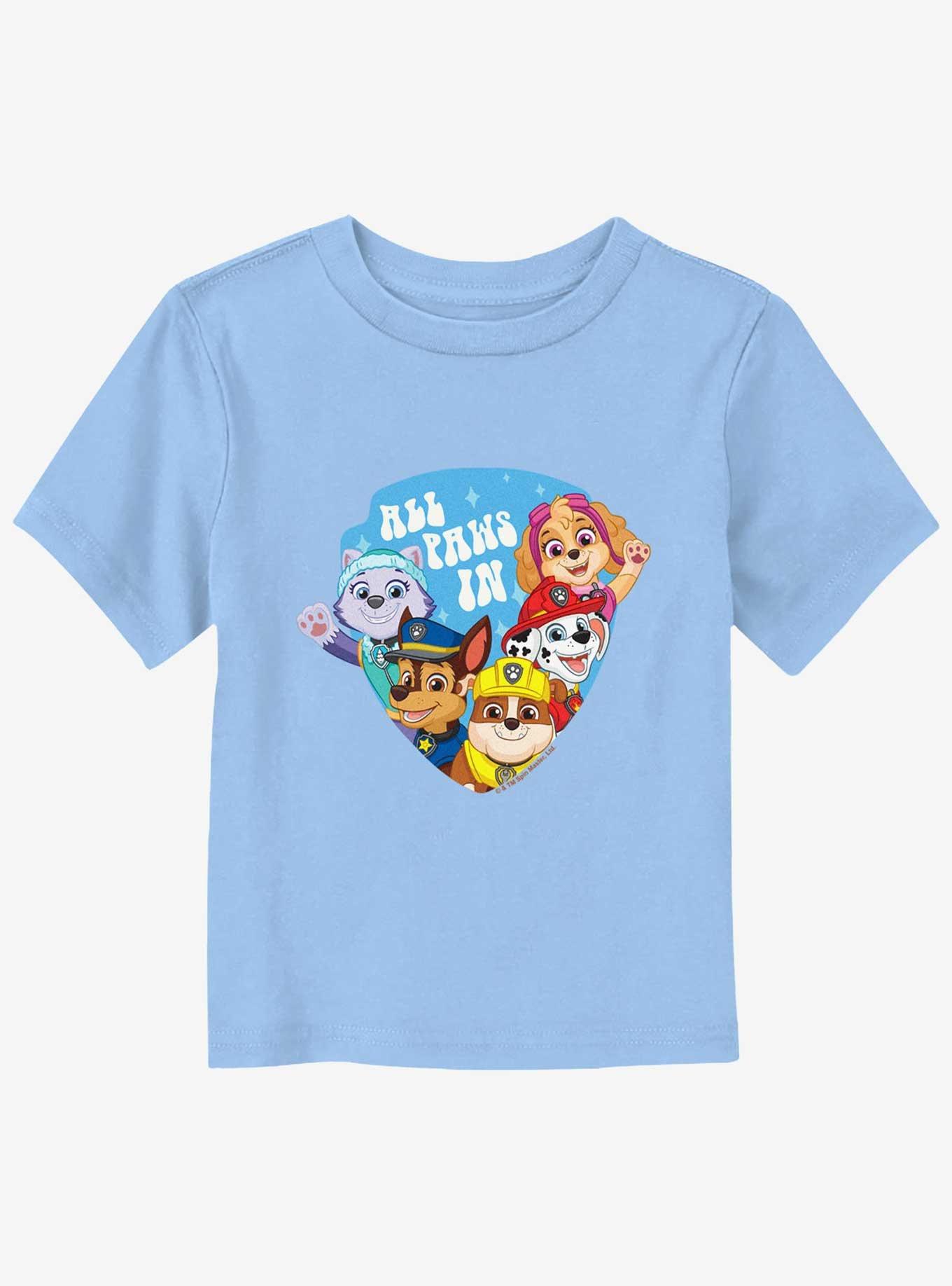 Paw Patrol All Paws In Toddler T-Shirt, LT BLUE, hi-res