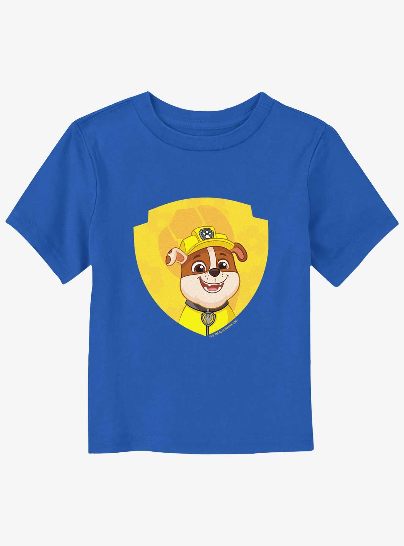 Paw Patrol Rubble Shield Toddler T-Shirt, ROYAL, hi-res