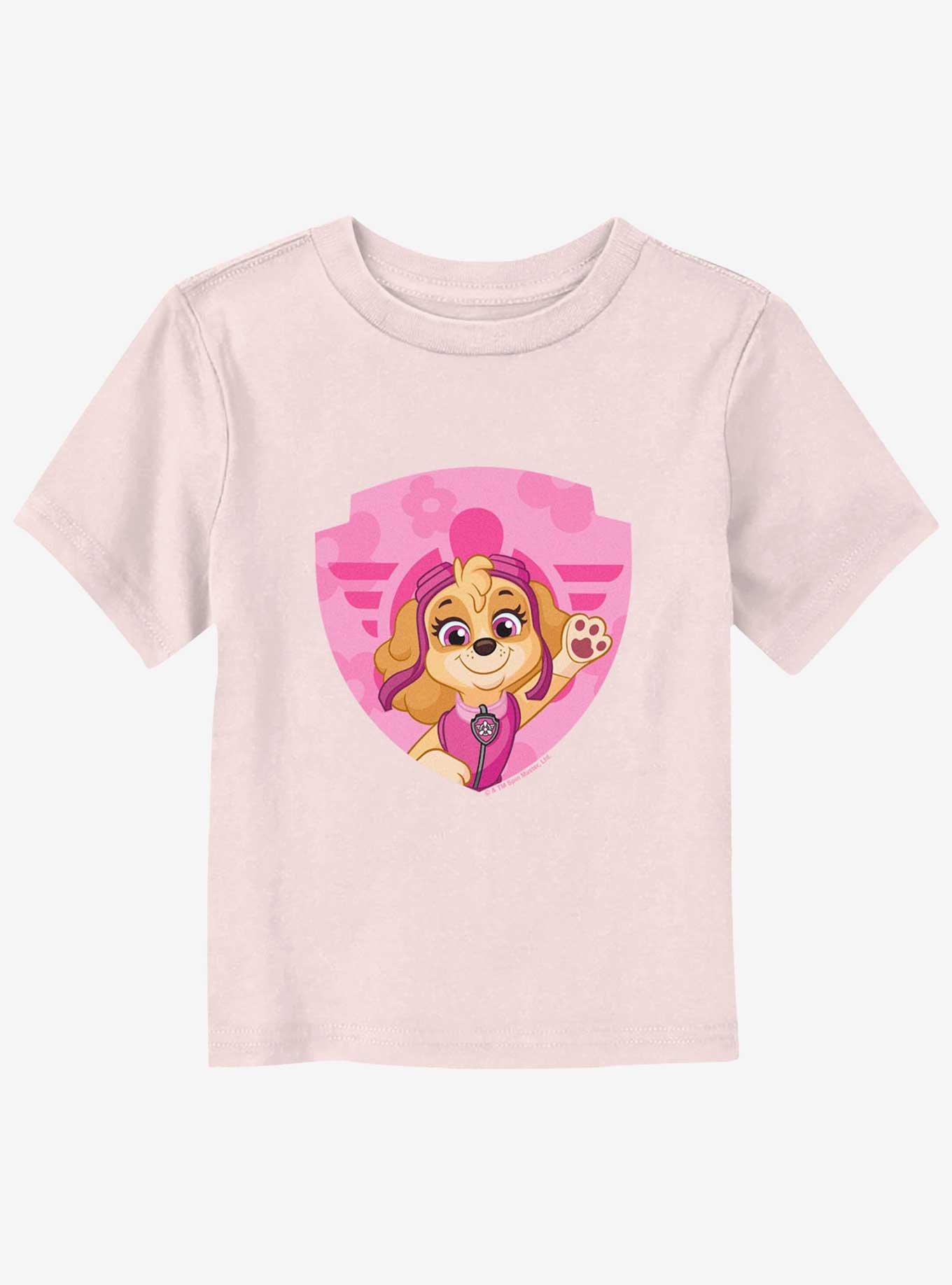 Paw Patrol Skye Shield Toddler T-Shirt, LIGHT PINK, hi-res