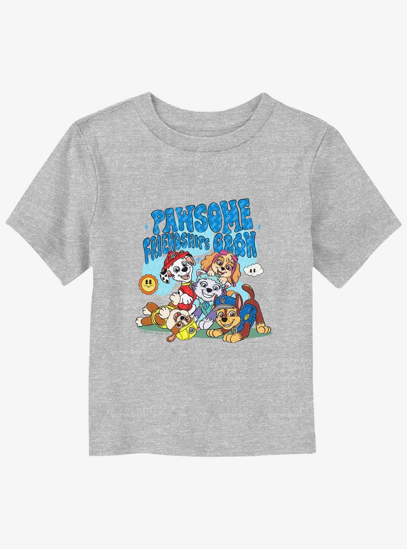 Paw Patrol Pawsome Friendships Sketch Toddler T-Shirt, , hi-res