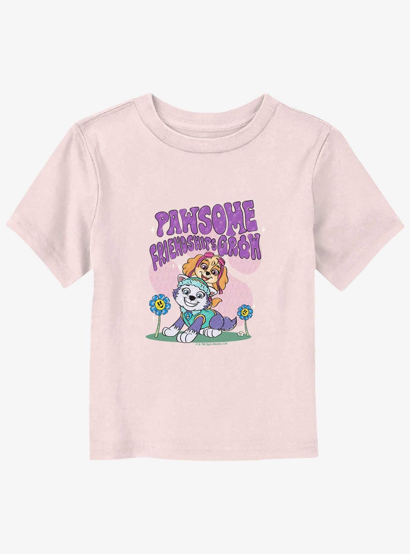 Paw Patrol Pawsome Friendships Grow Garden Toddler T-Shirt, LIGHT PINK, hi-res