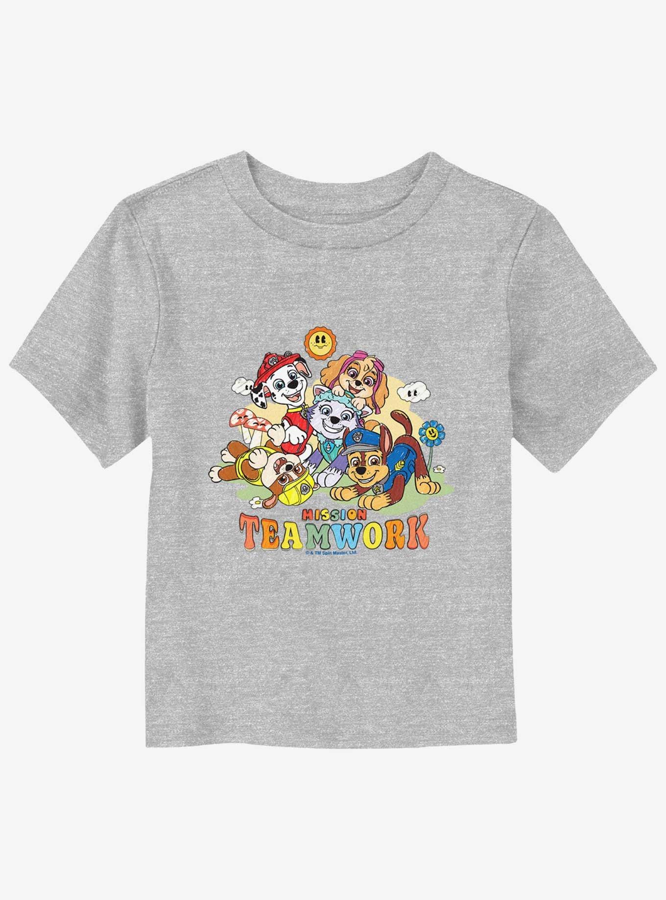 Paw Patrol Mission Teamwork Sketch Toddler T-Shirt