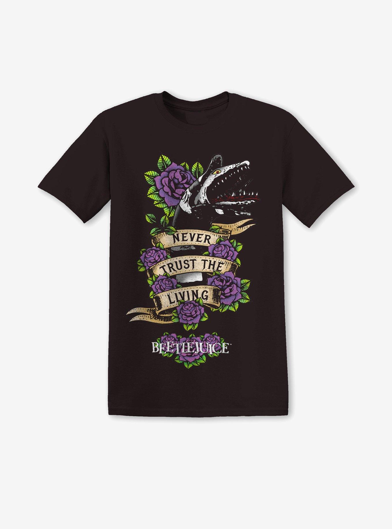 Beetlejuice Sandworm Quote Boyfriend Fit Girls T-Shirt, , hi-res