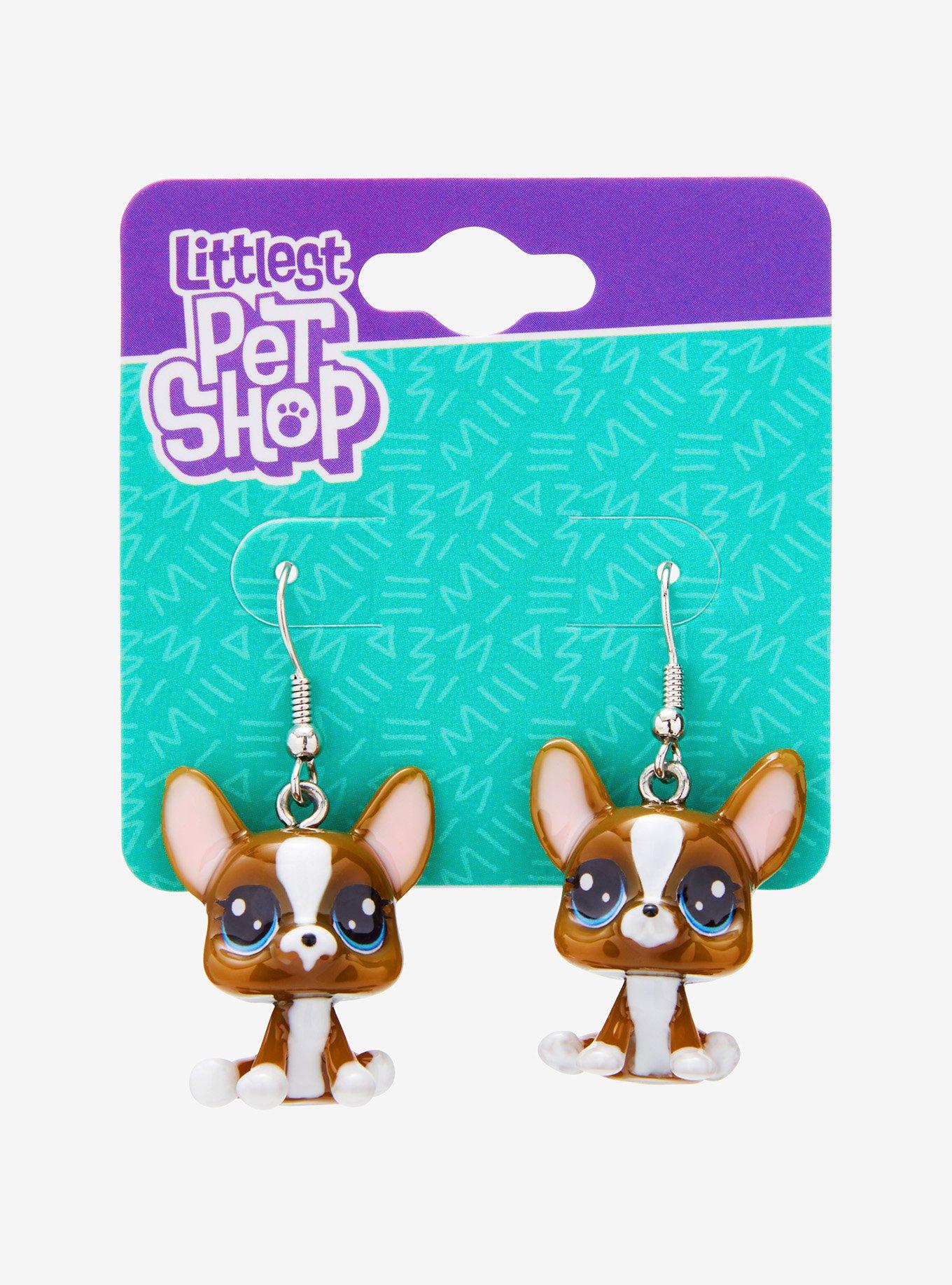 Littlest Pet Shop Dog 3D Drop Earrings, , hi-res