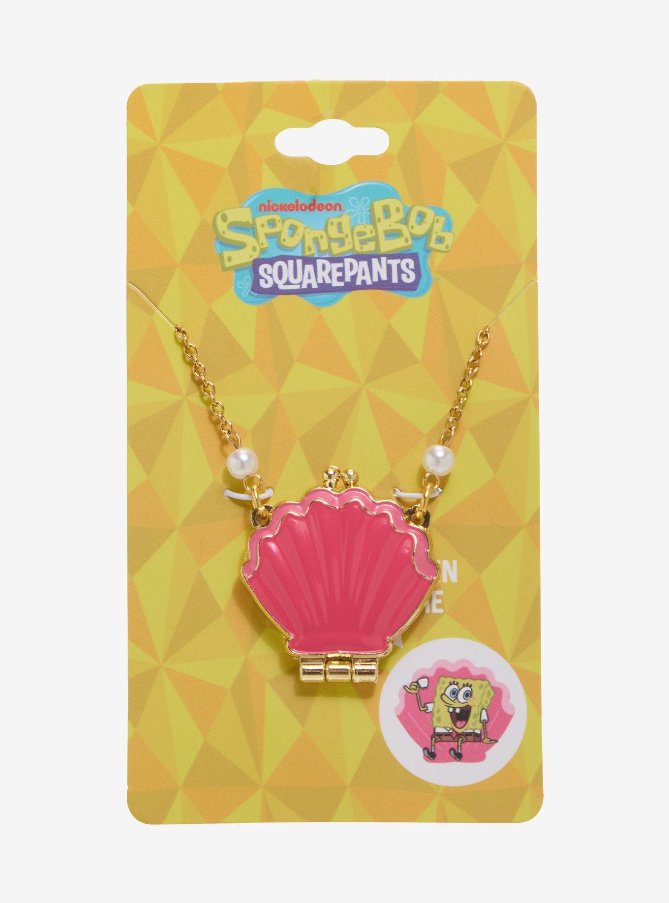 SpongeBob SquarePants Clam Locket Necklace, , hi-res