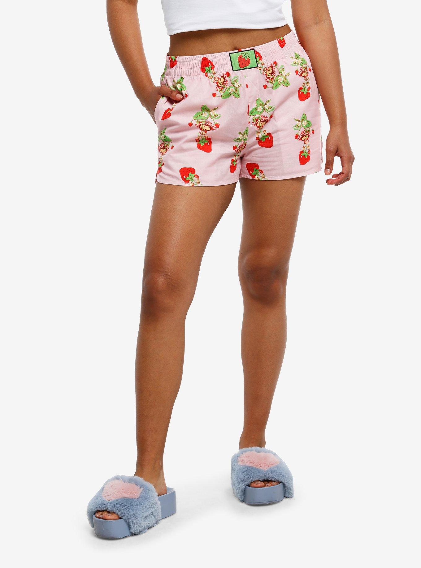 Strawberry Shortcake Girls Boxer Shorts, , hi-res