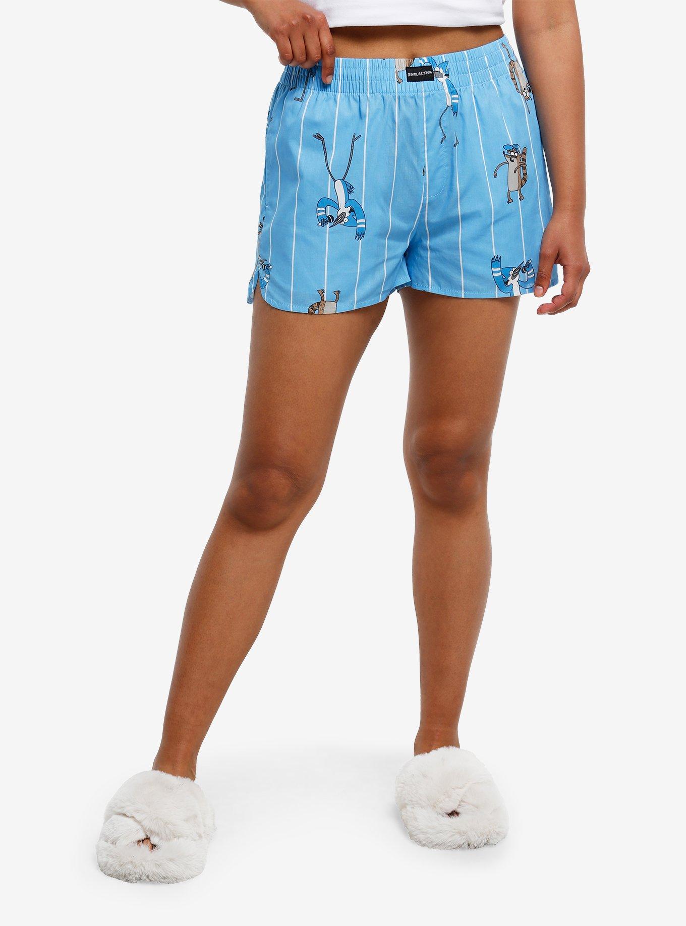Regular Show Mordecai & Rigby Girls Boxer Shorts, , hi-res