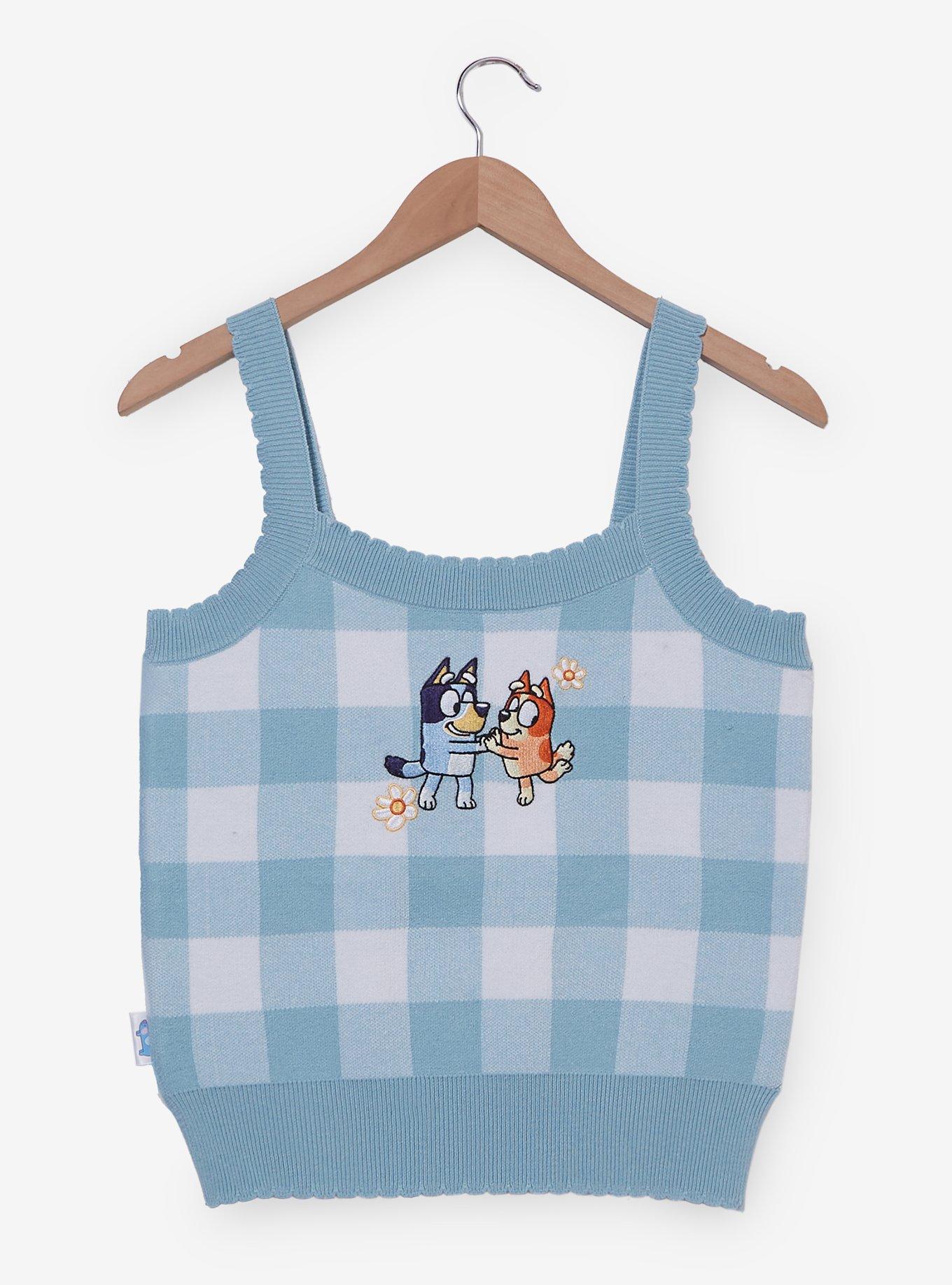 Bluey Bingo & Bluey Gingham Women's Knit Tank, , hi-res