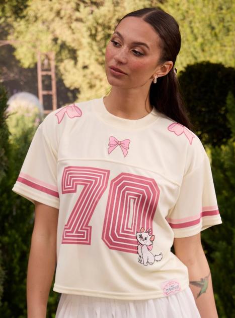 ★WAIKEI★ Aristocat Marie Banpal T-shirt Melange White YKBE Marie T Shirt