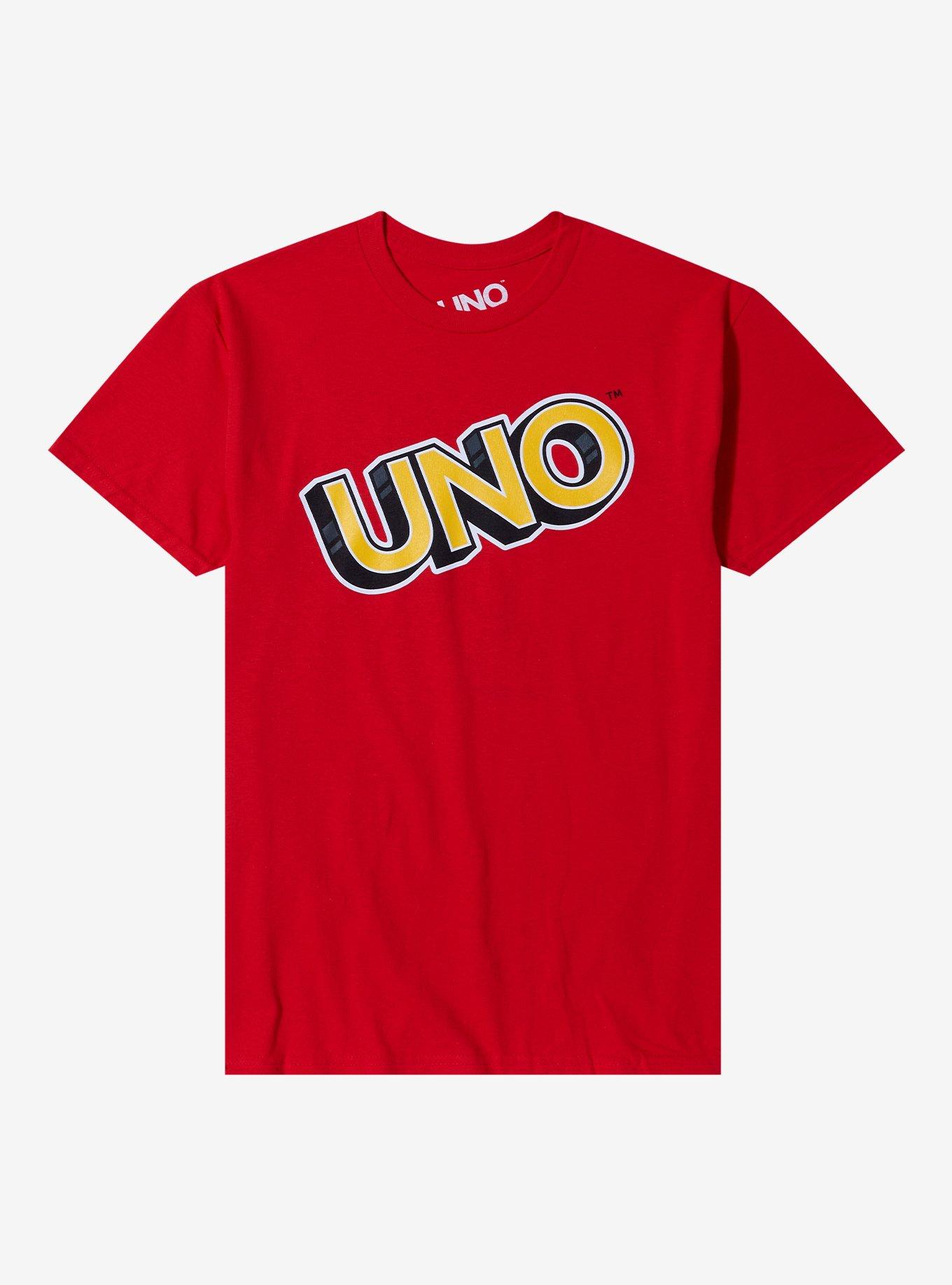 Uno Reverse Card Double-Sided T-Shirt, RED, hi-res