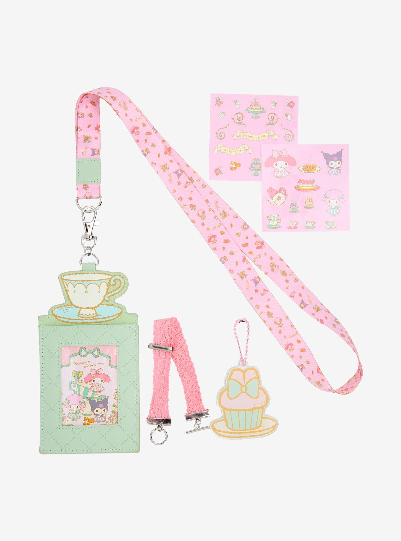 My Melody Kuromi My Sweet Piano Tea Party Lanyard Set Hot Topic