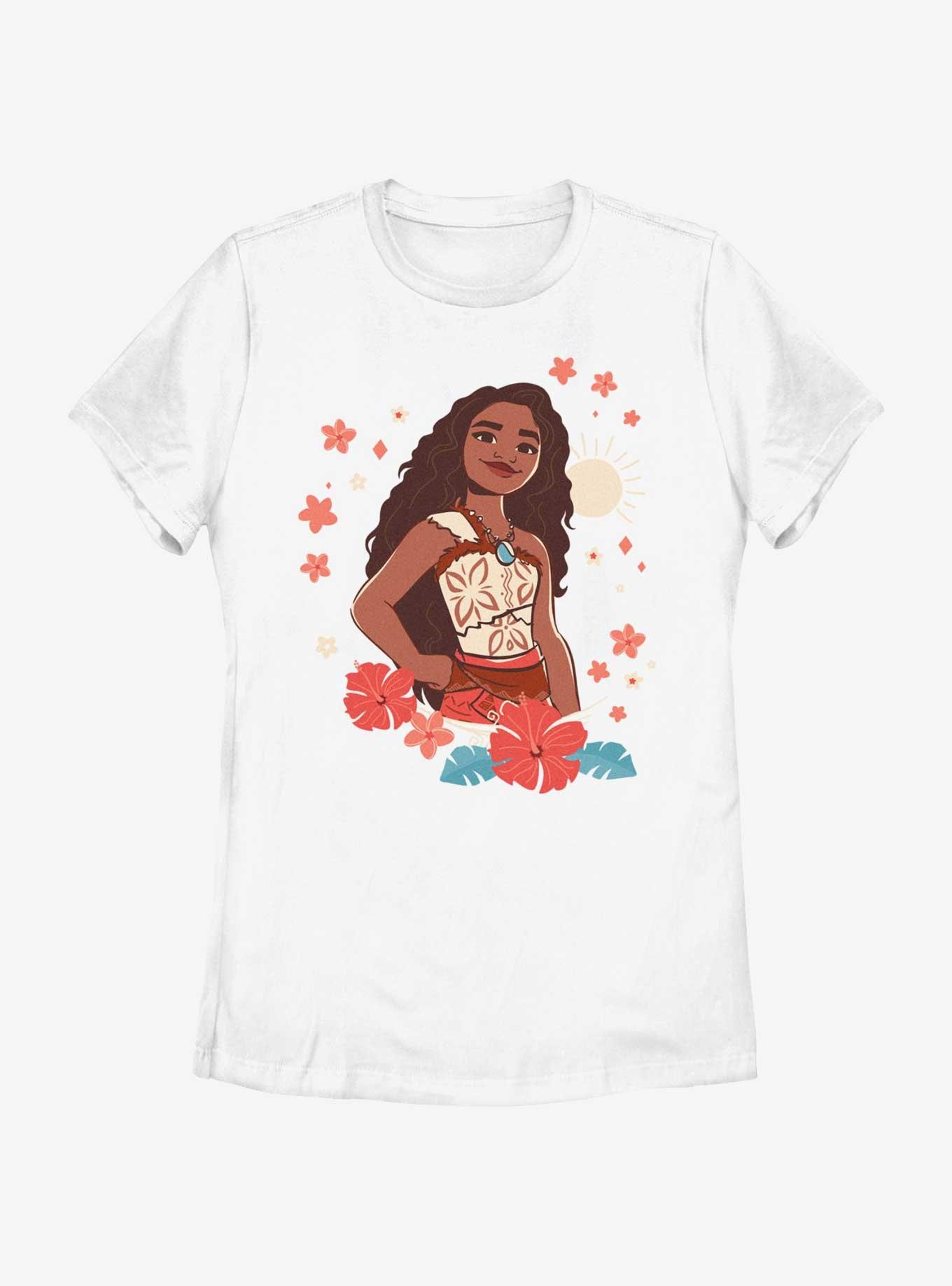 Disney Moana 2 Adventurer Womens T-Shirt, WHITE, hi-res view 1