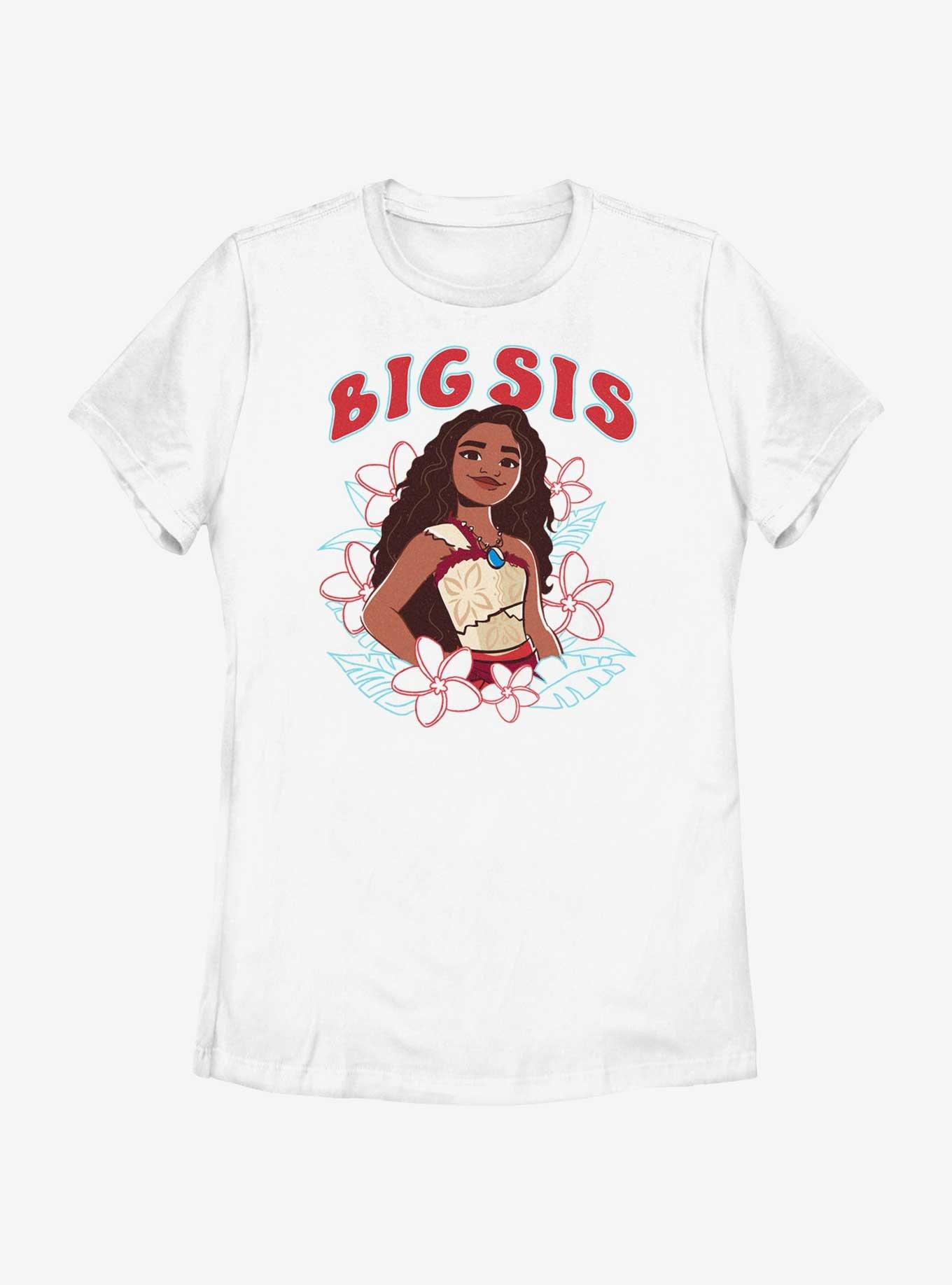 Disney Moana 2 Big Sis Moana Womens T-Shirt, WHITE, hi-res