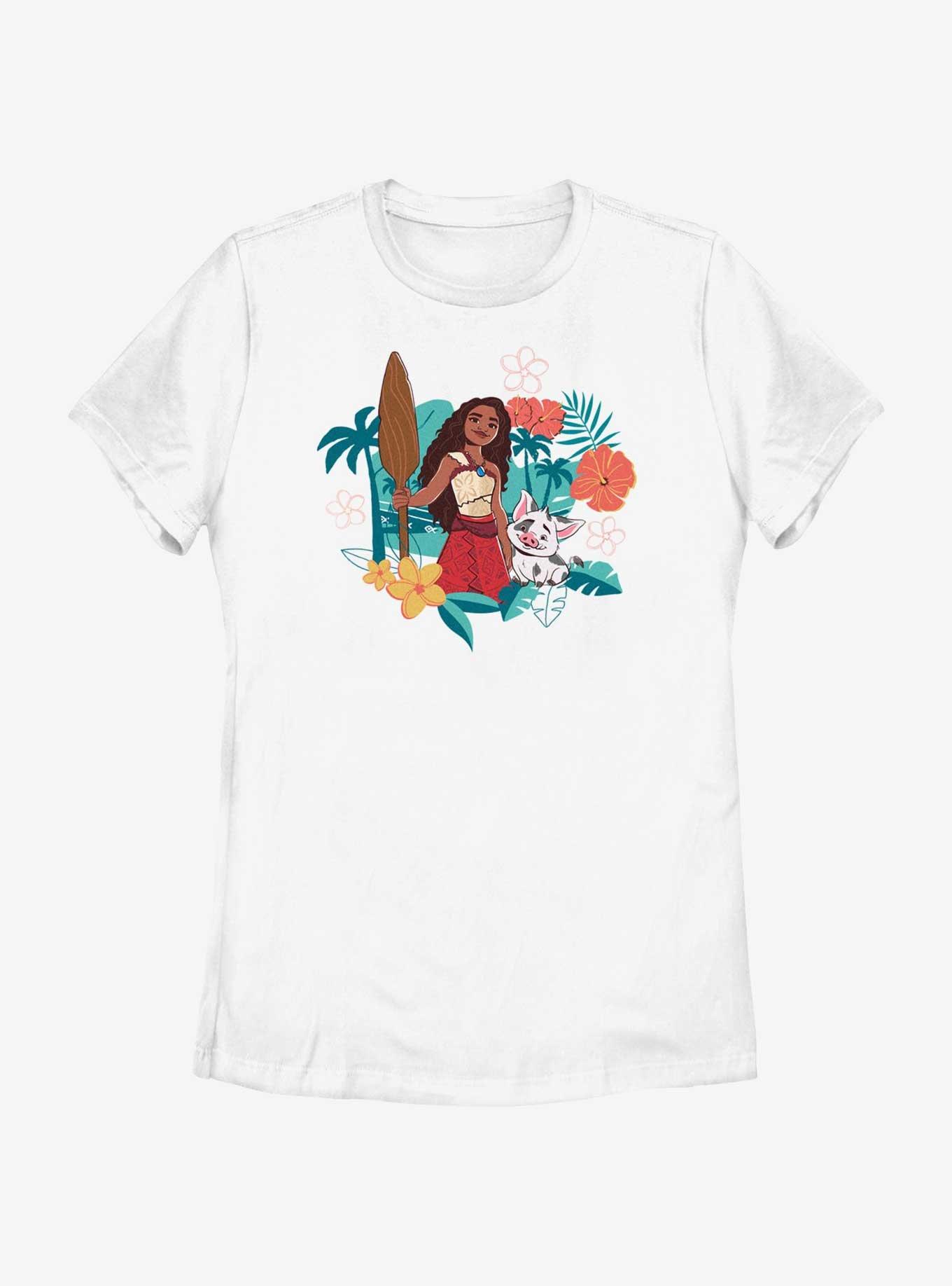Disney Moana 2 Let's Explore Together Womens T-Shirt, WHITE, hi-res