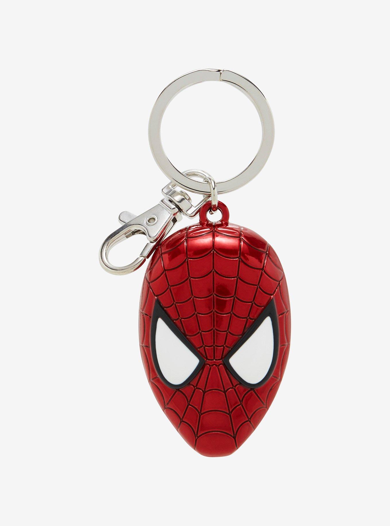 Marvel Spider-Man Mask Metal Key Chain, , hi-res