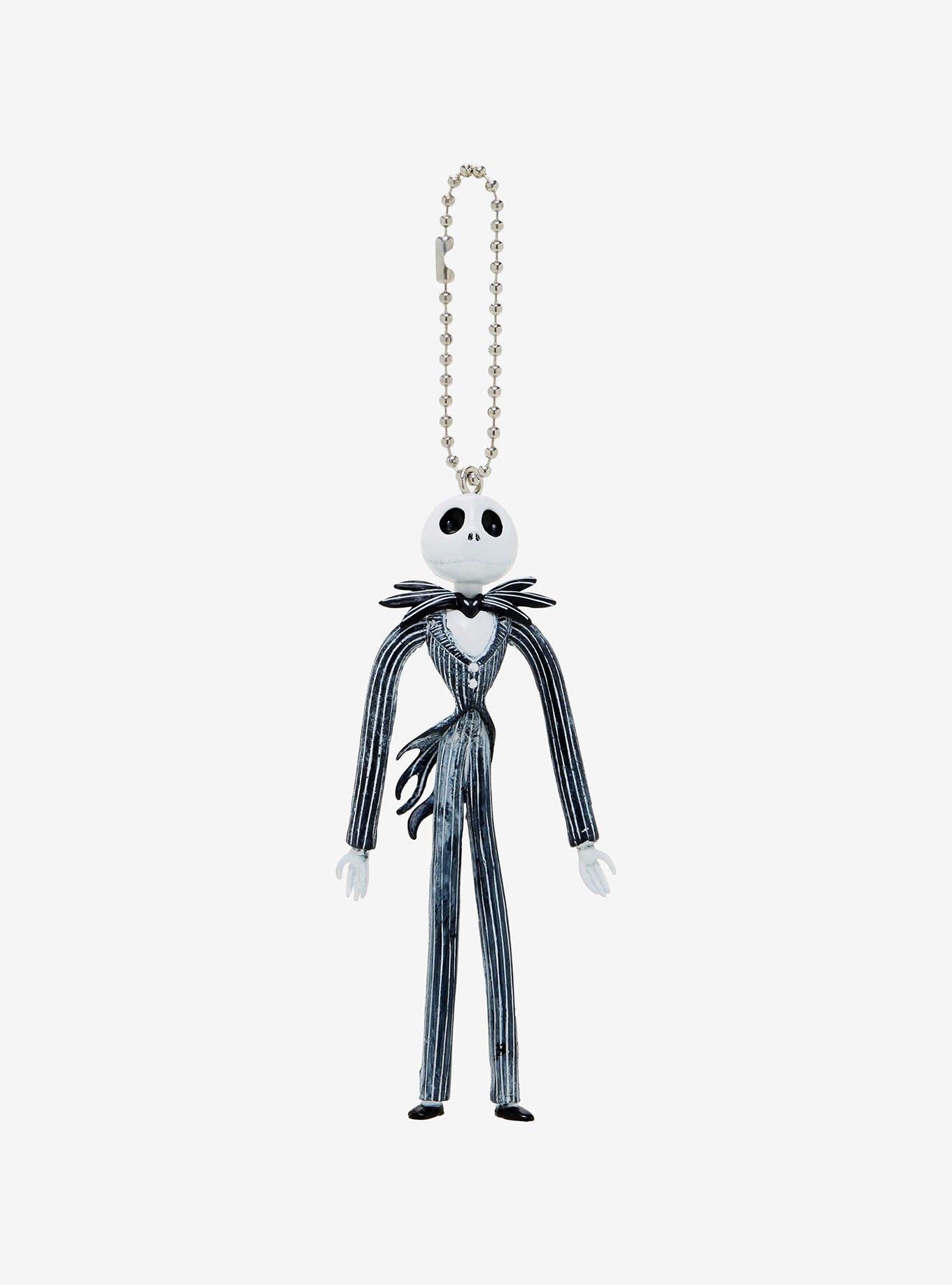 The Nightmare Before Christmas Jack Skellington Bendy Key Chain, , hi-res