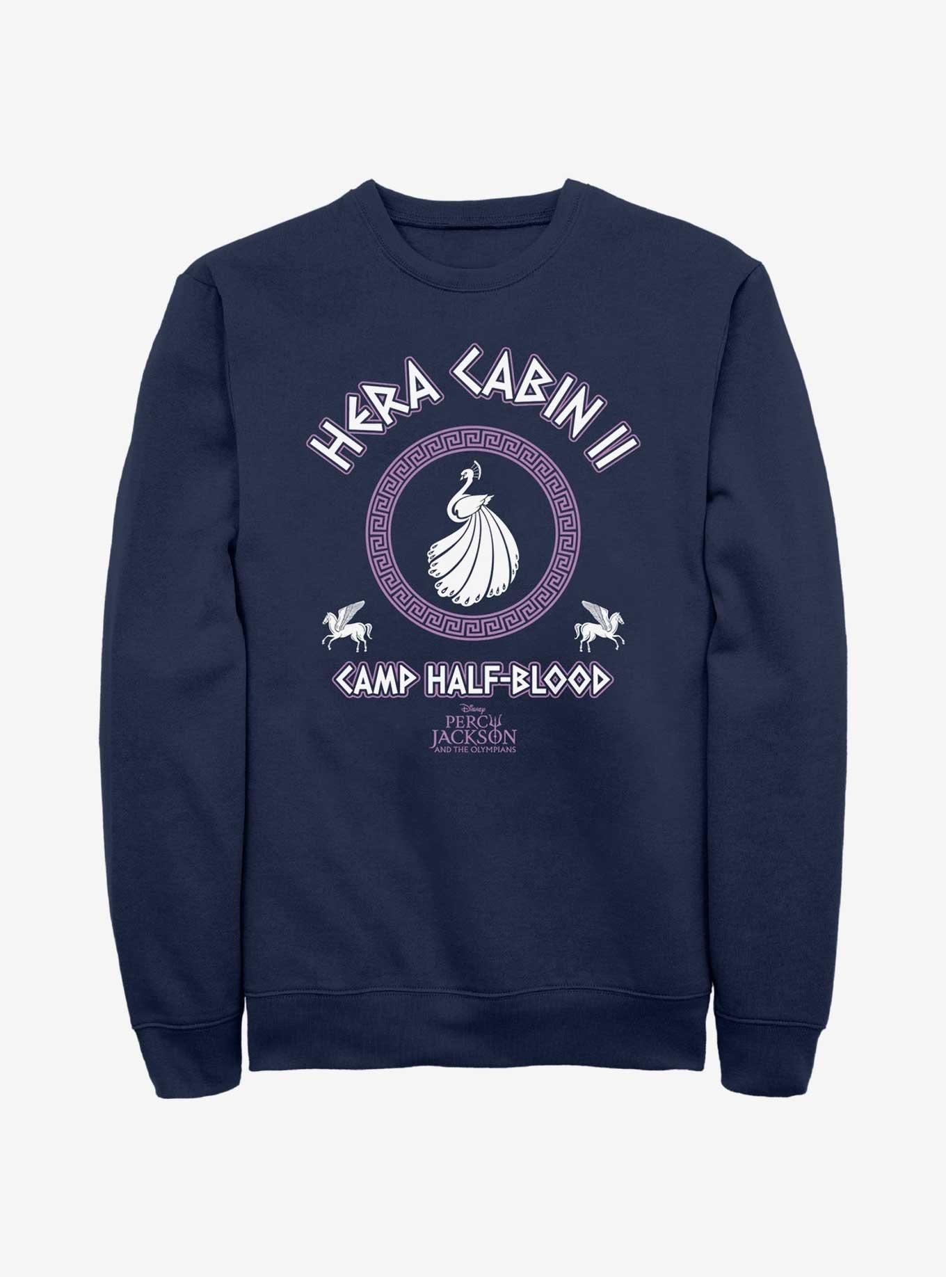 Disney Percy Jackson And The Olympians Hera Cabin Sweatshirt, NAVY, hi-res