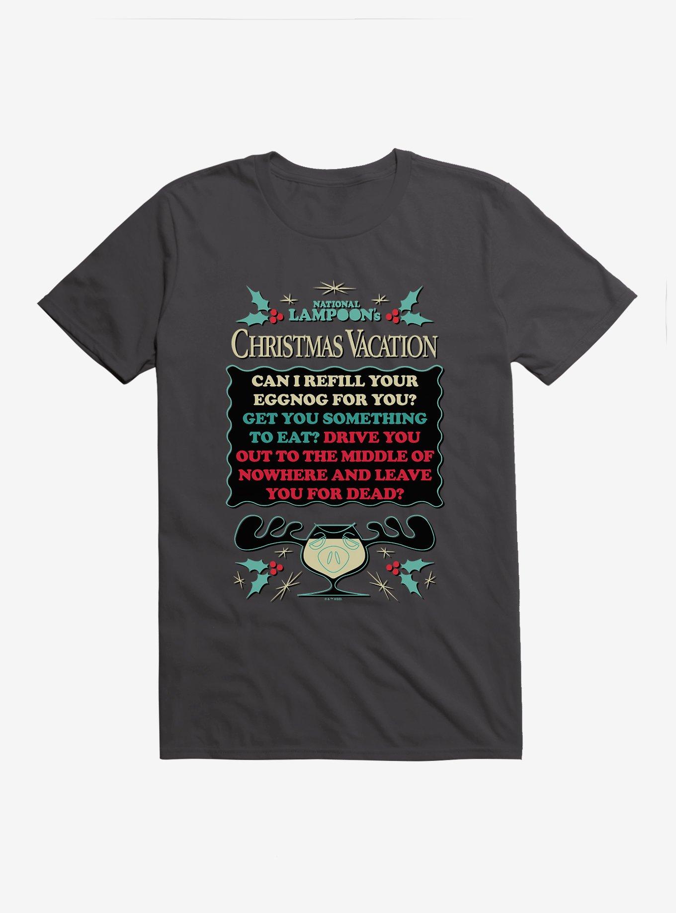 Christmas Vacation Can I Refill Your Eggnog For You? T-Shirt, , hi-res