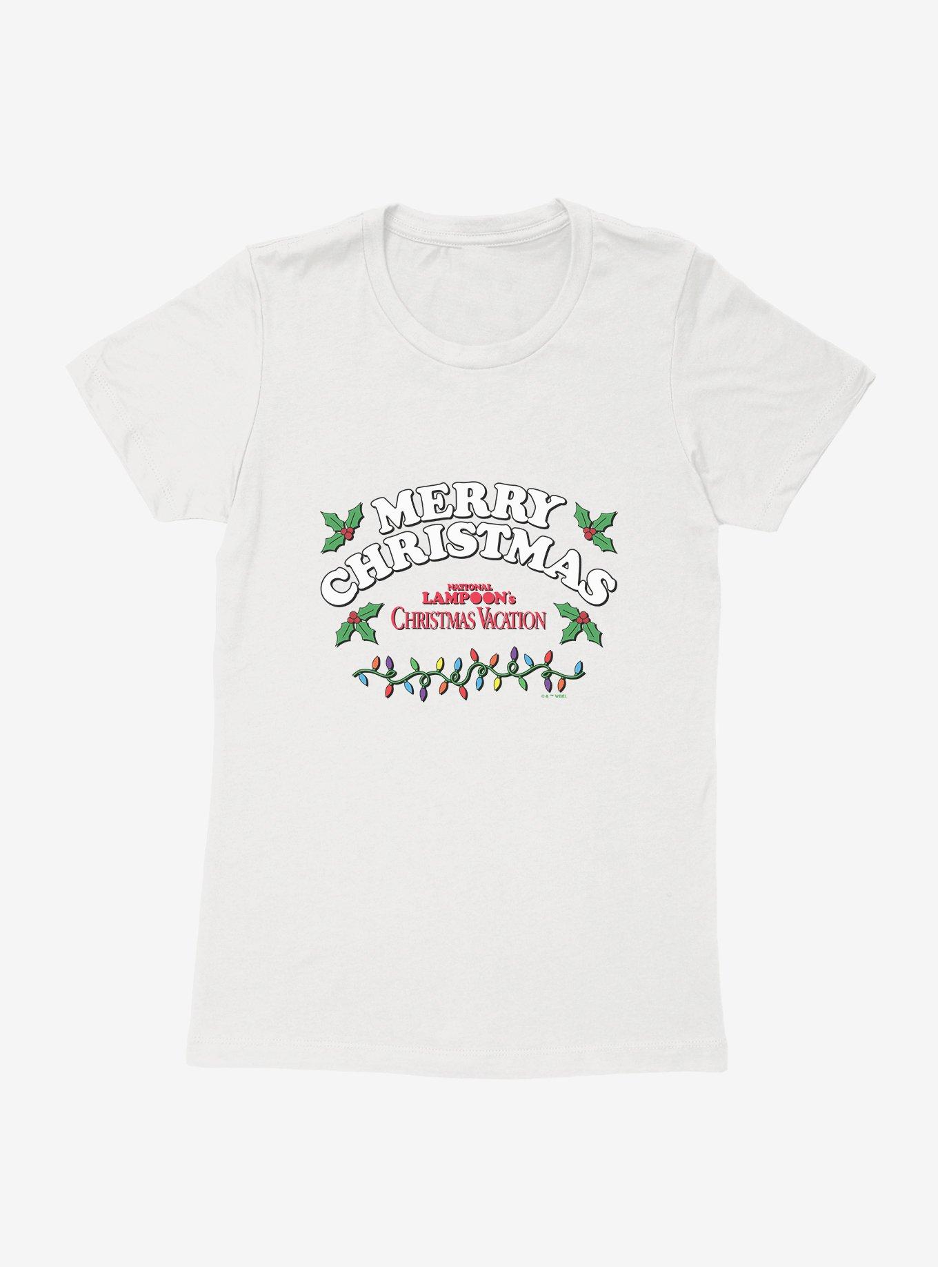 Christmas Vacation Title Logo Womens T-Shirt