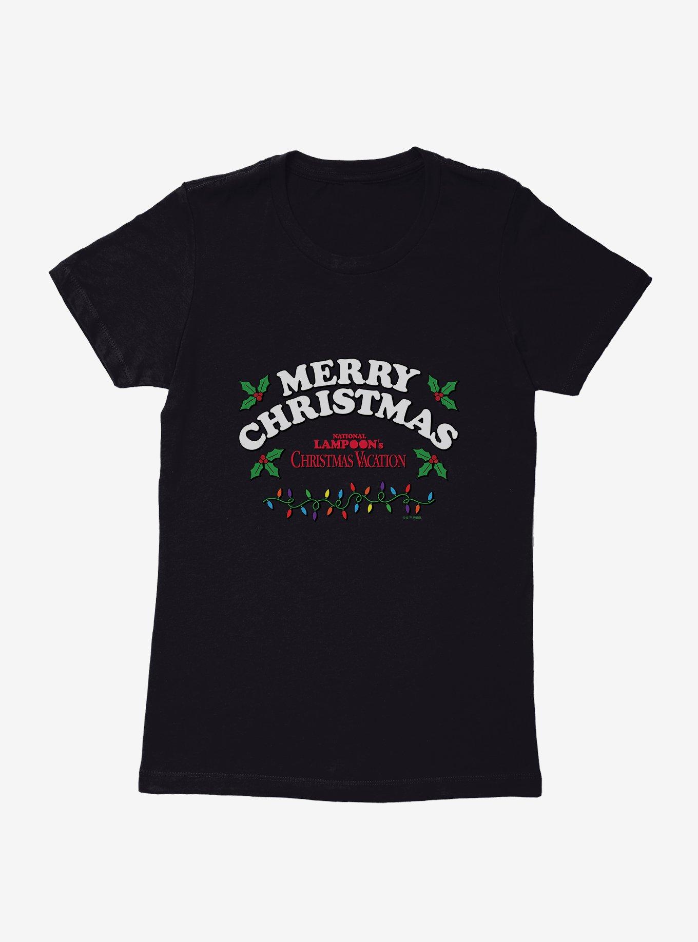 Christmas Vacation Title Logo Womens T-Shirt