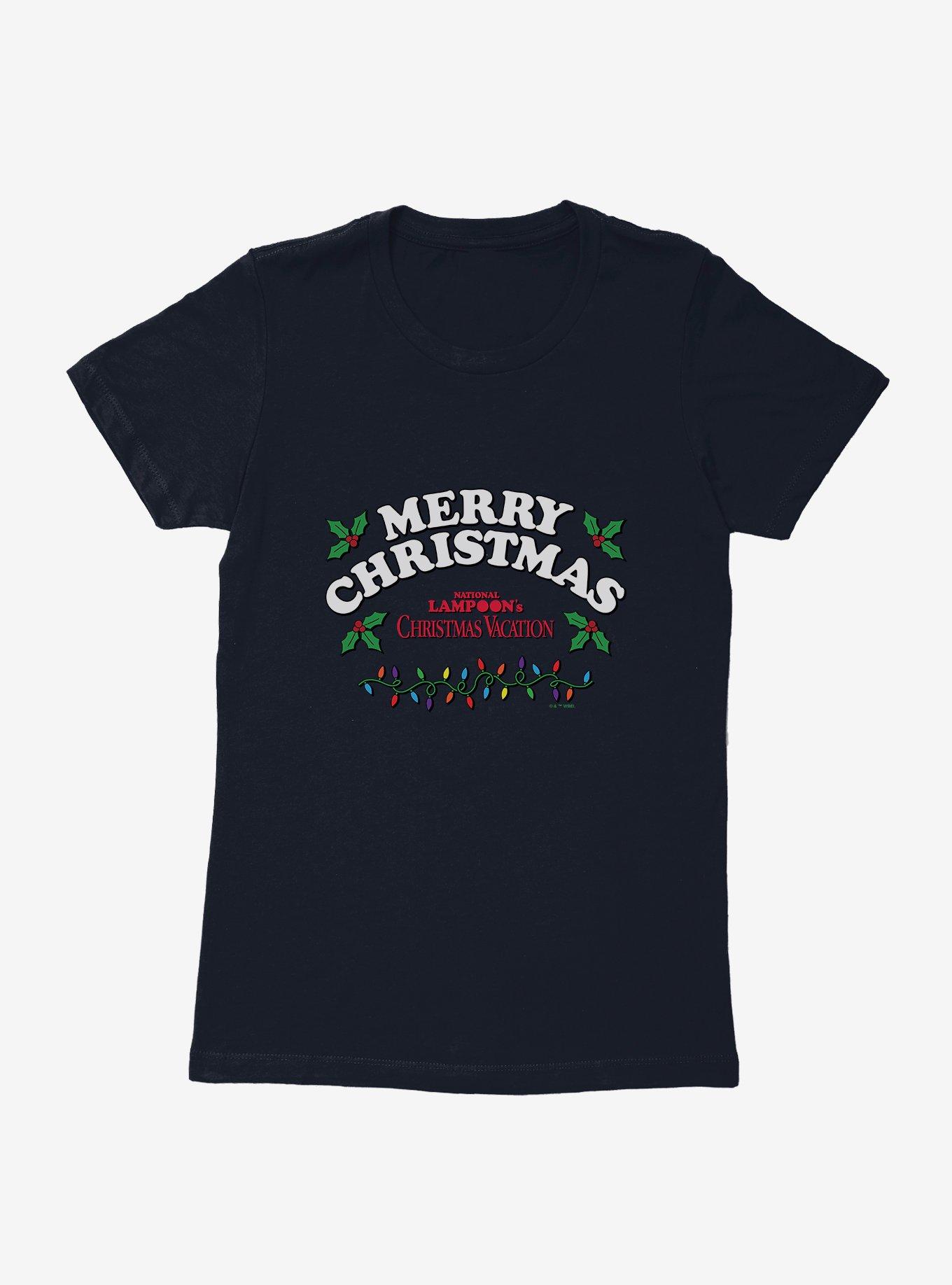 Christmas Vacation Title Logo Womens T-Shirt