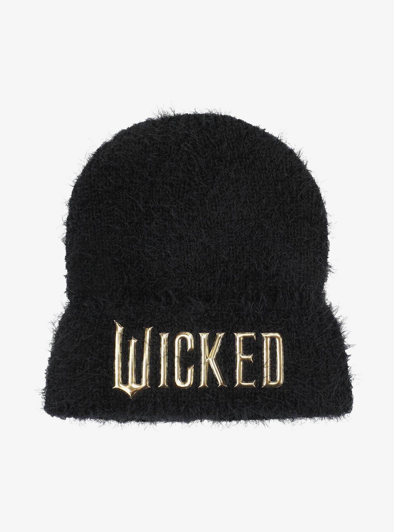 Wicked Logo Fuzzy Beanie, , hi-res