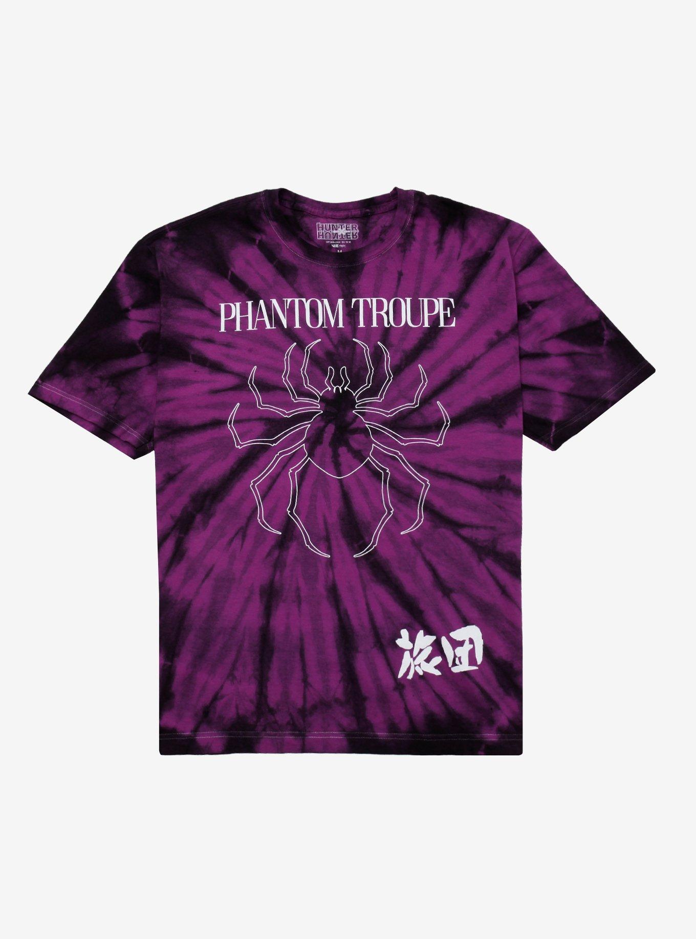 Hunter X Hunter Phantom Troupe Spider Tie-Dye T-Shirt, , hi-res