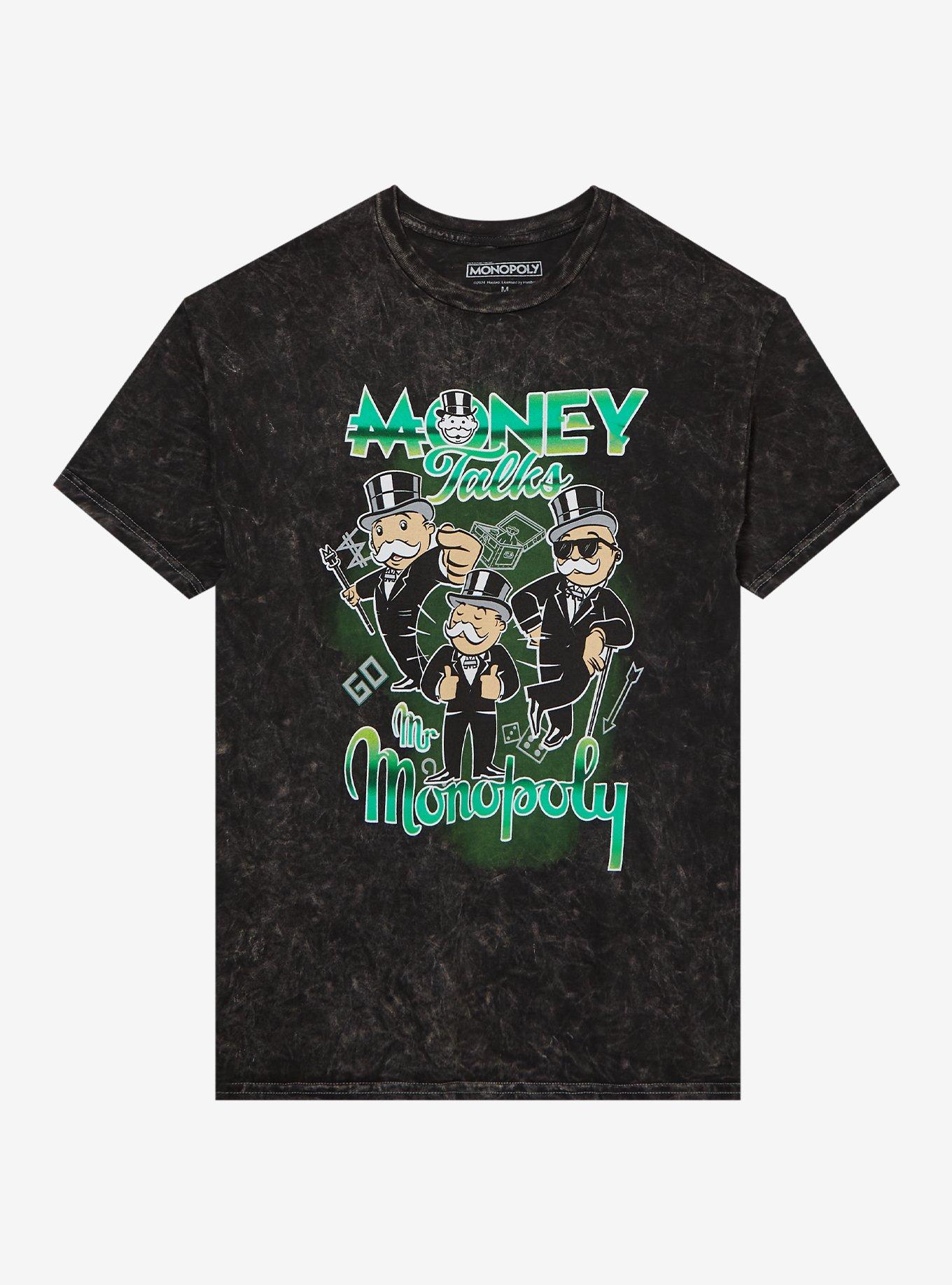 Monopoly Money Talks Collage T-Shirt, , hi-res