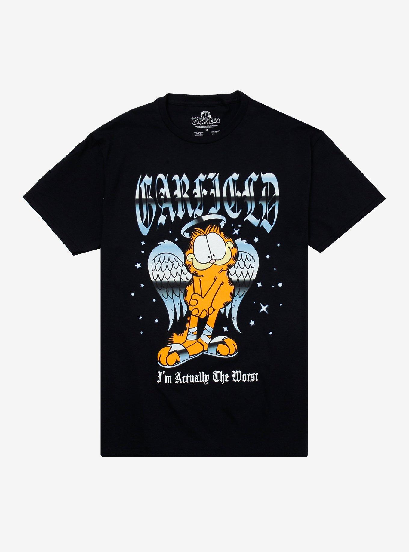 Garfield Angel Actually The Worst T-Shirt, , hi-res