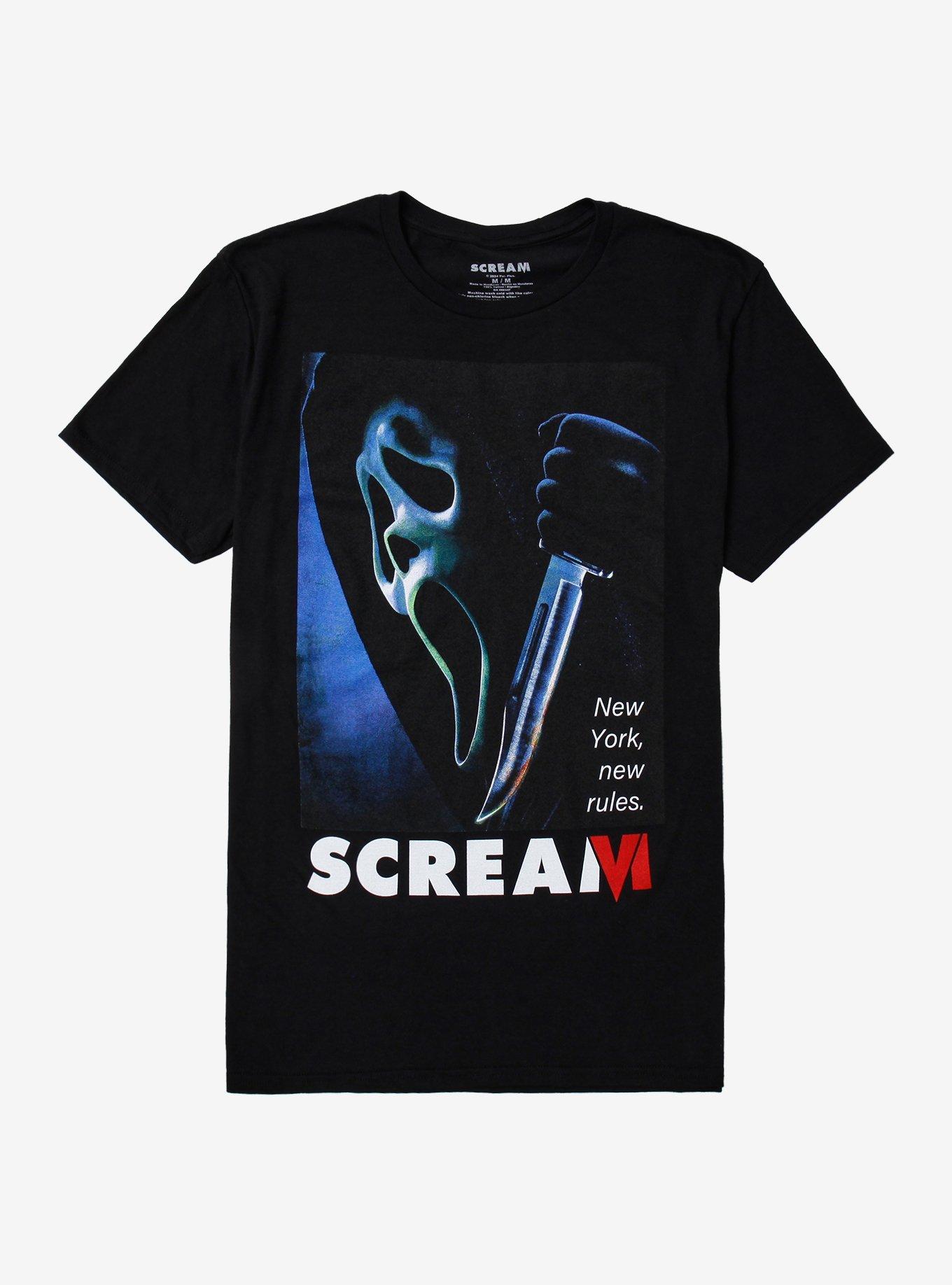 Scream VI Ghost Face Close-Up T-Shirt, , hi-res