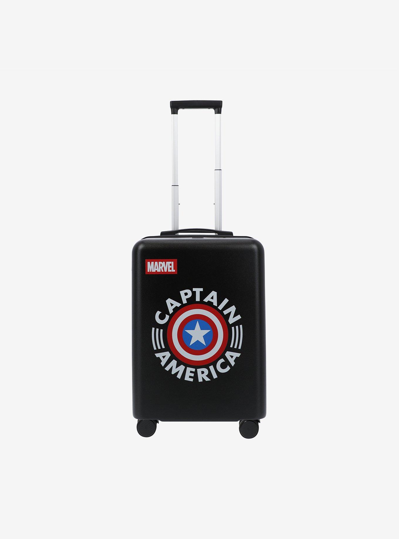 FUL Marvel Captain America Carry-On Luggage Black, , hi-res