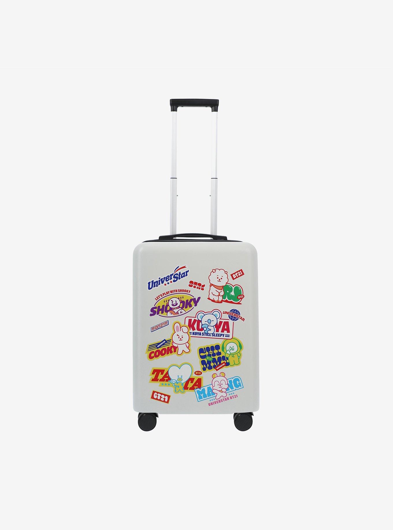 FUL BT21 Carry-On Luggage White, , hi-res