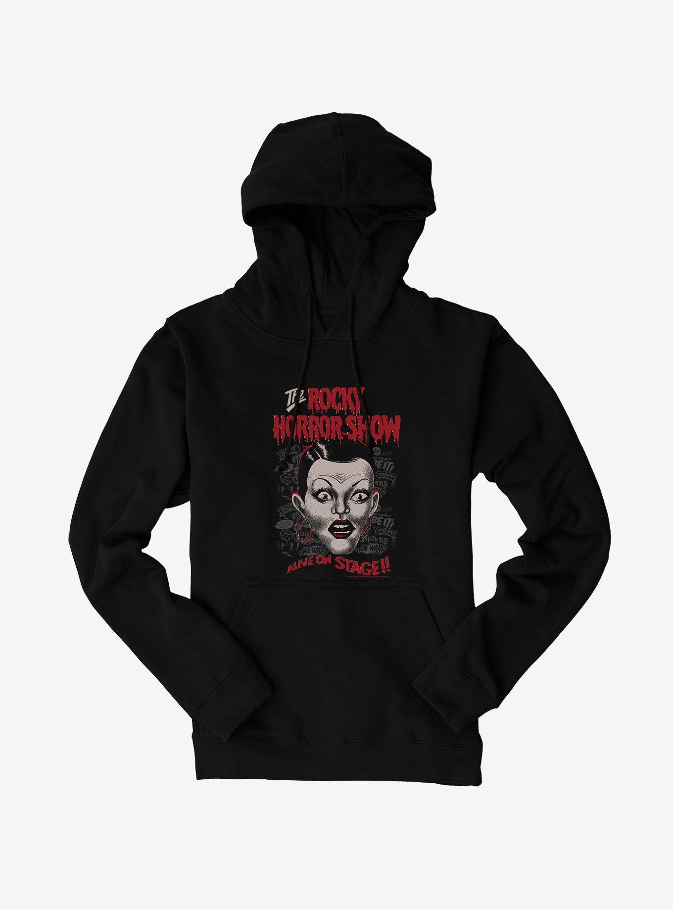 The Rocky Horror Picture Show Alive On Stage Hoodie, BLACK, hi-res