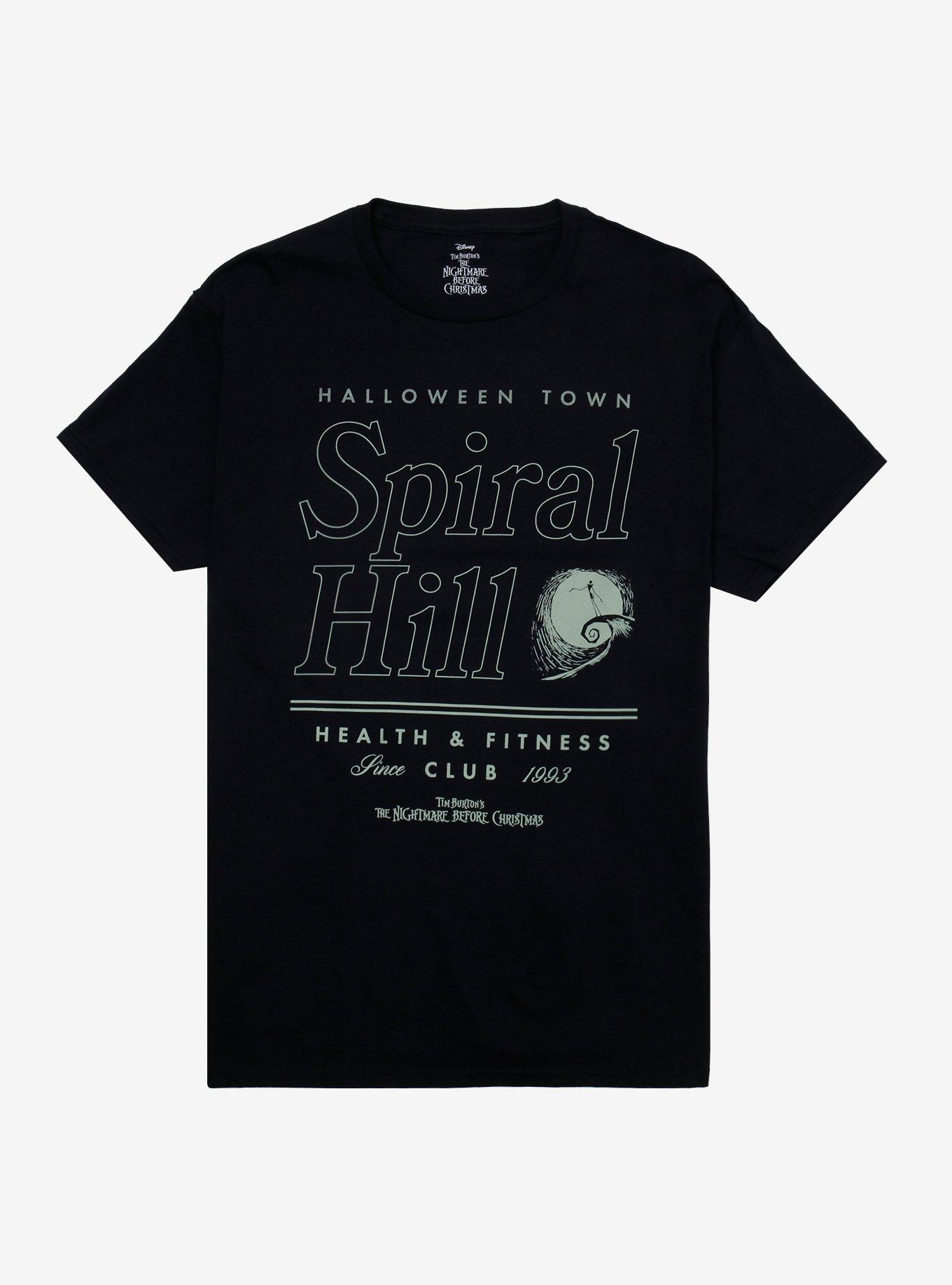 The Nightmare Before Christmas Spiral Hill Fitness T-Shirt, , hi-res