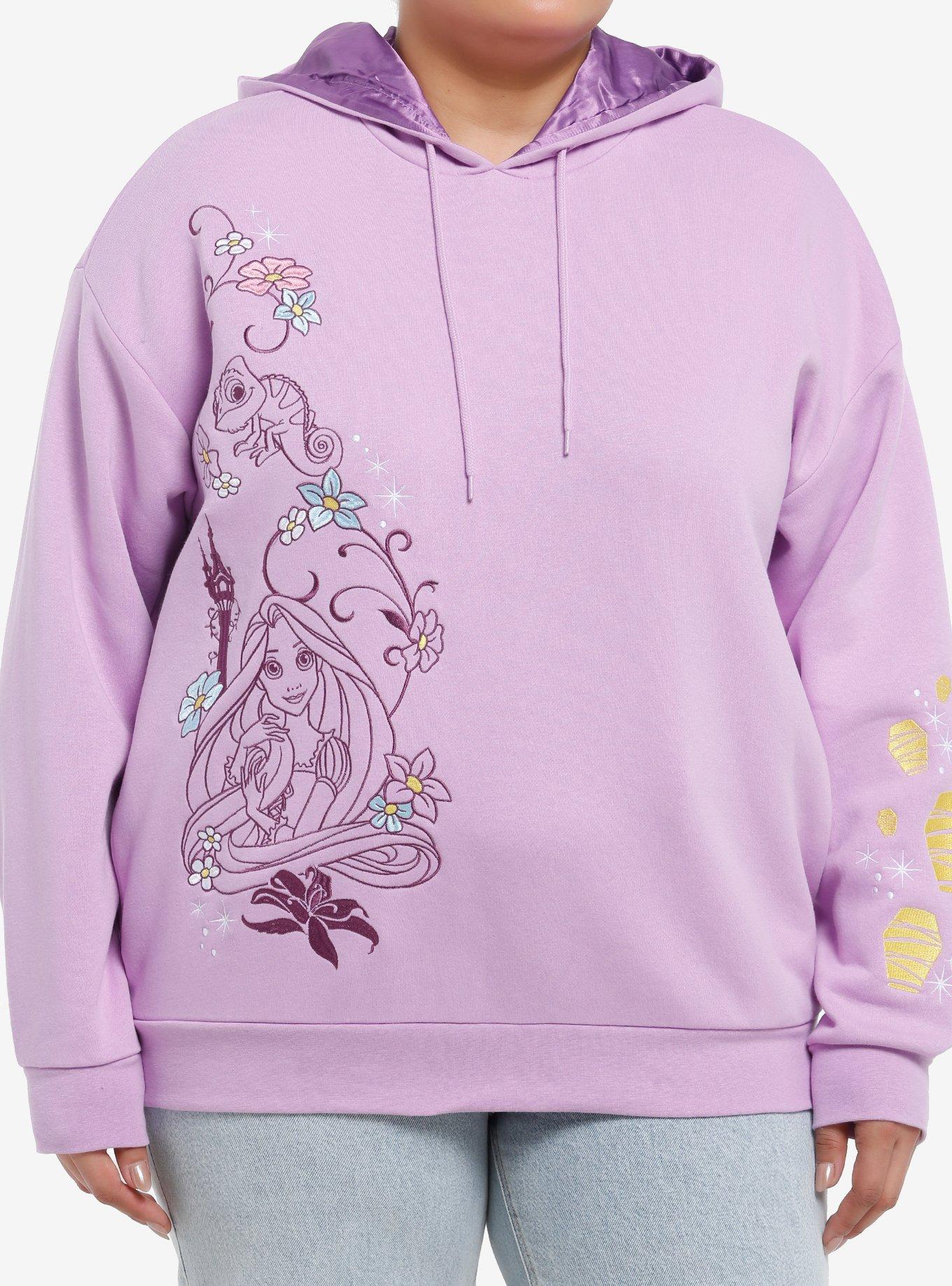 Her Universe Disney Tangled Rapunzel & Friends Hoodie Plus Size Her Universe Exclusive, , hi-res