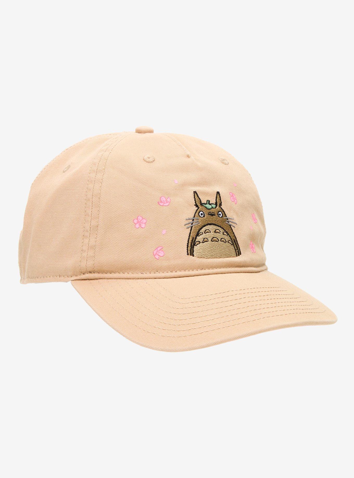 Studio Ghibli My Neighbor Totoro Cherry Blossom Totoro Ball Cap Hat Adorable Totoro Embroidered Hat - My Neighbor Totoro  main image 4