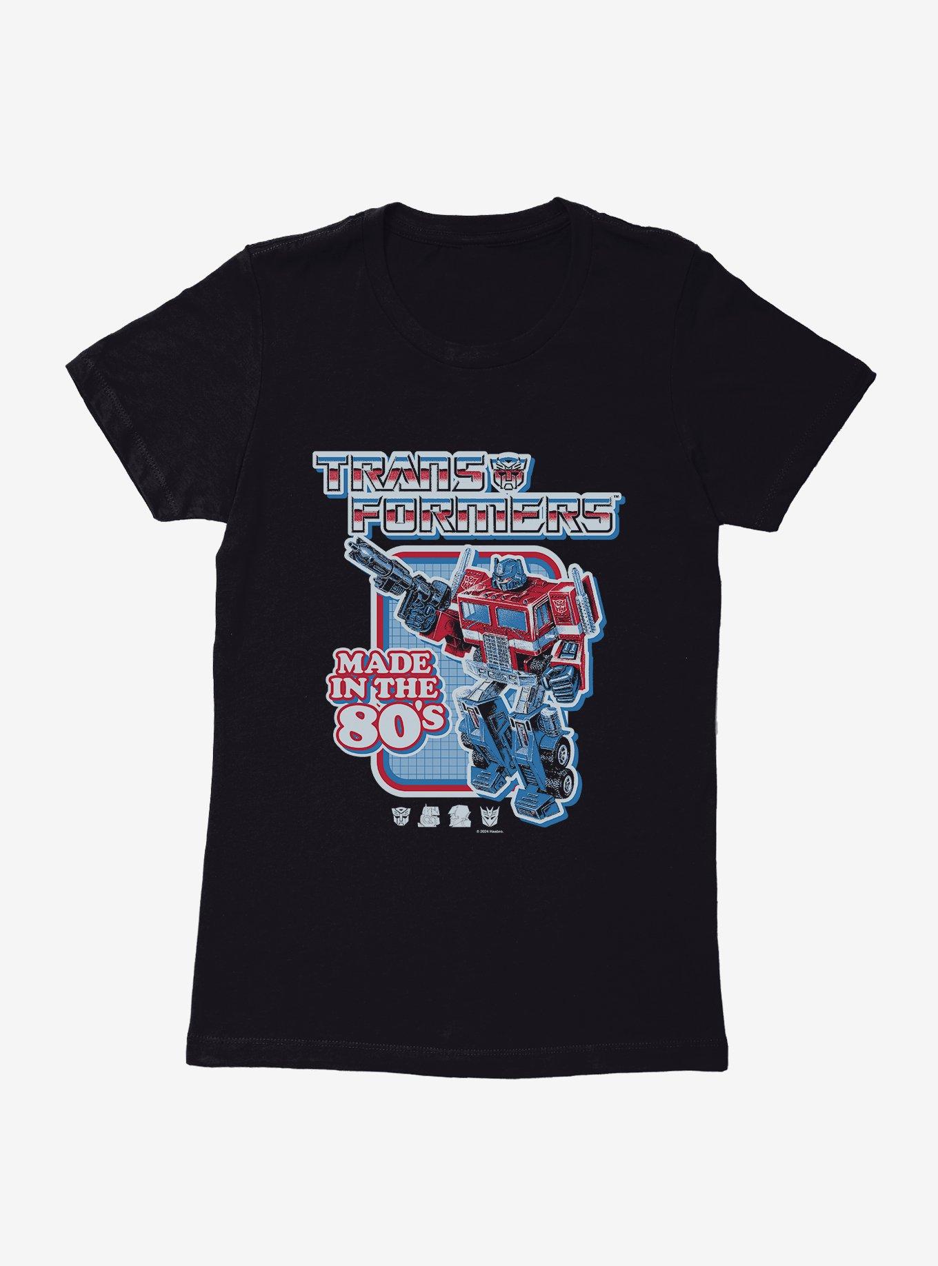 Transformers Made In The 80's Womens T-Shirt